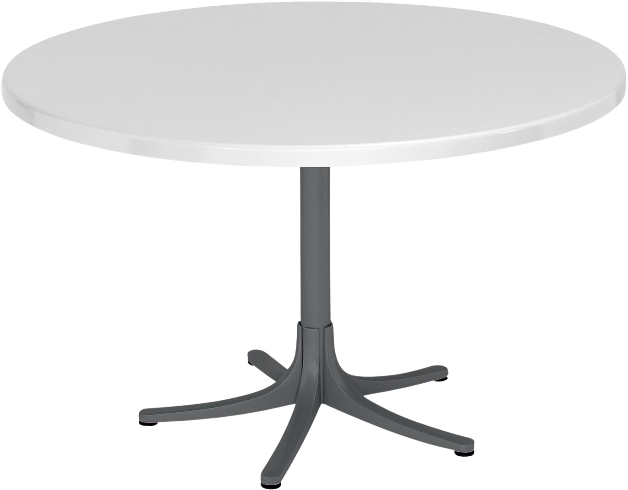 Fiberglastisch Schaffhausen ⌀ 100 von Schaffner – wetterfest, robust, elegantes Design, Schweizer Qualität, UV- & hitzebeständig, perfekt für Garten, Balkon und Terrasse.