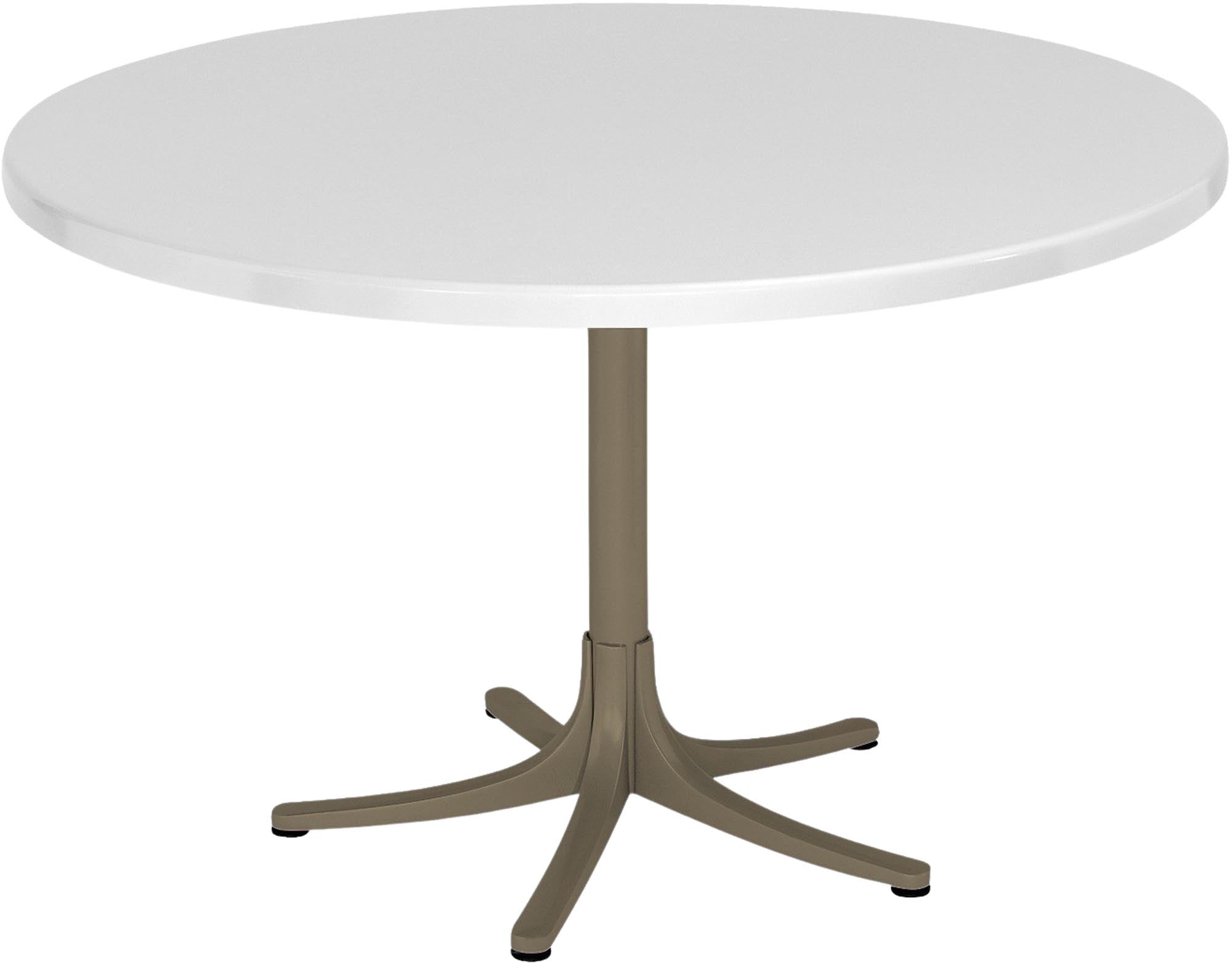 Moderner Fiberglastisch Schaffhausen ⌀ 100 von Schaffner – wetterfest, langlebig, UV- & hitzebeständig, Schweizer Qualität, perfekt für Garten, Balkon und Terrasse.