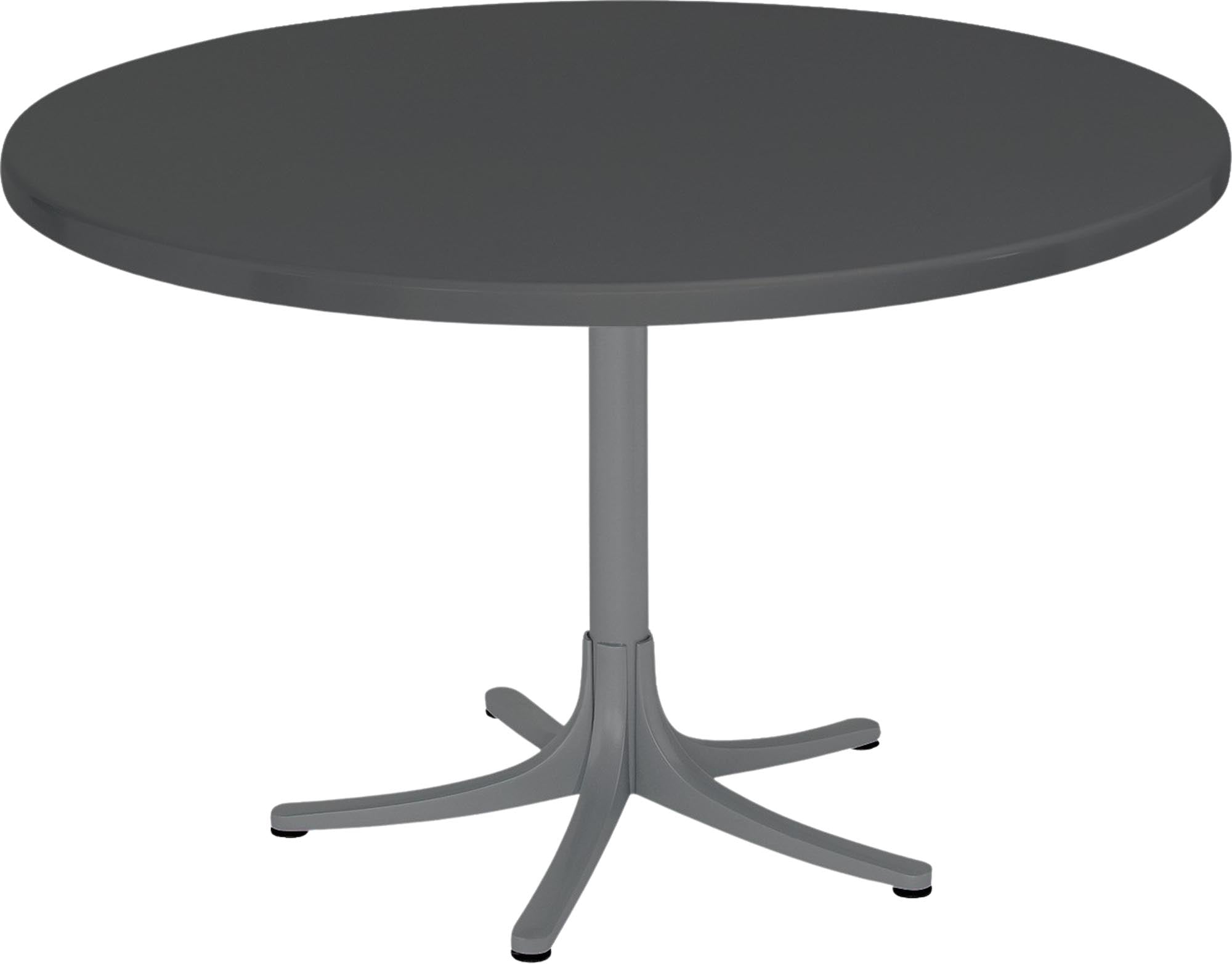 Stylischer Fiberglastisch Schaffhausen ⌀ 75 – ideal für zeitgemäße Terrassen und Balkone, vereint Funktionalität und Design.