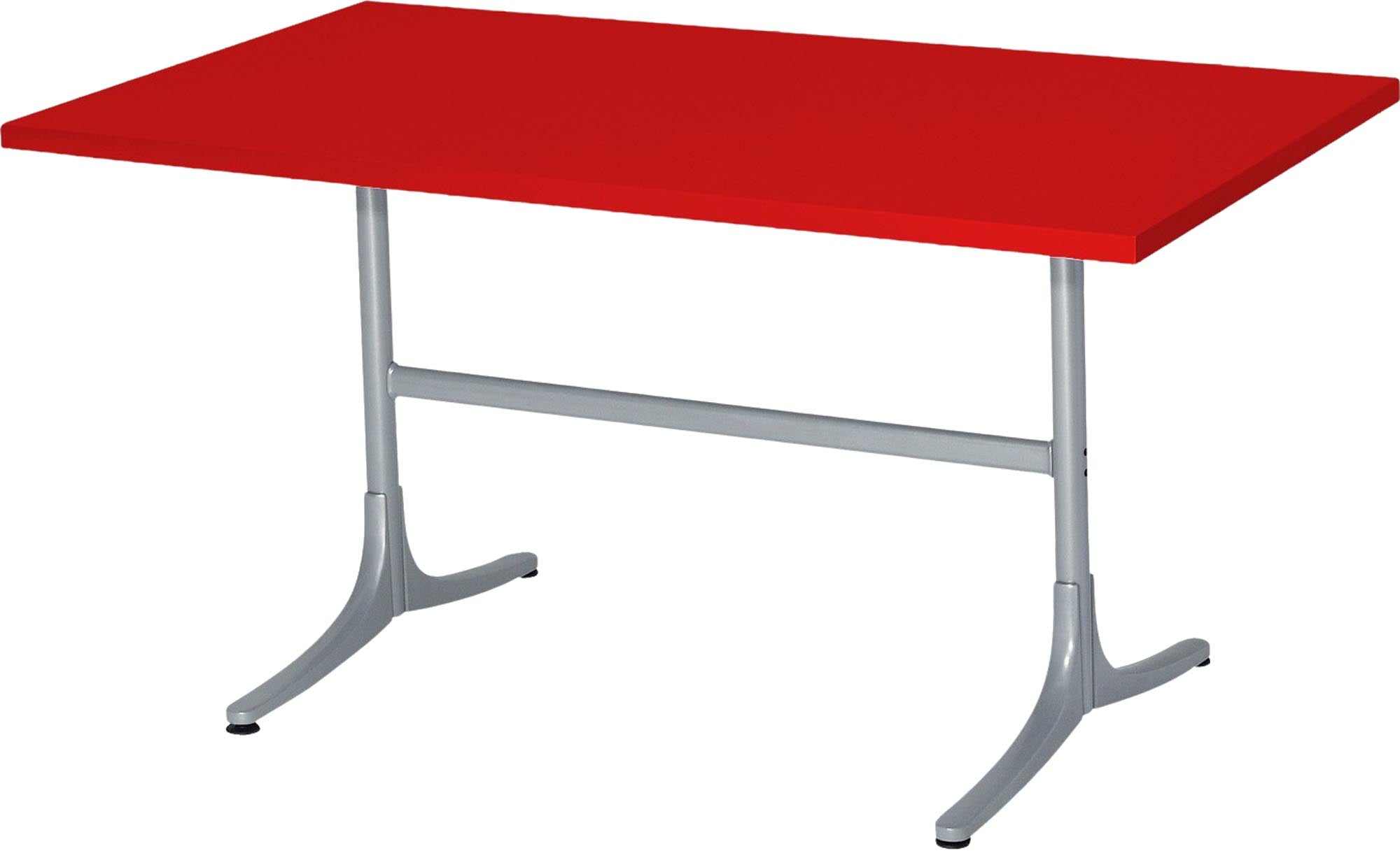 Eleganter Metalltisch Arbon 100x65 von Schaffner für Outdoor-Genuss.