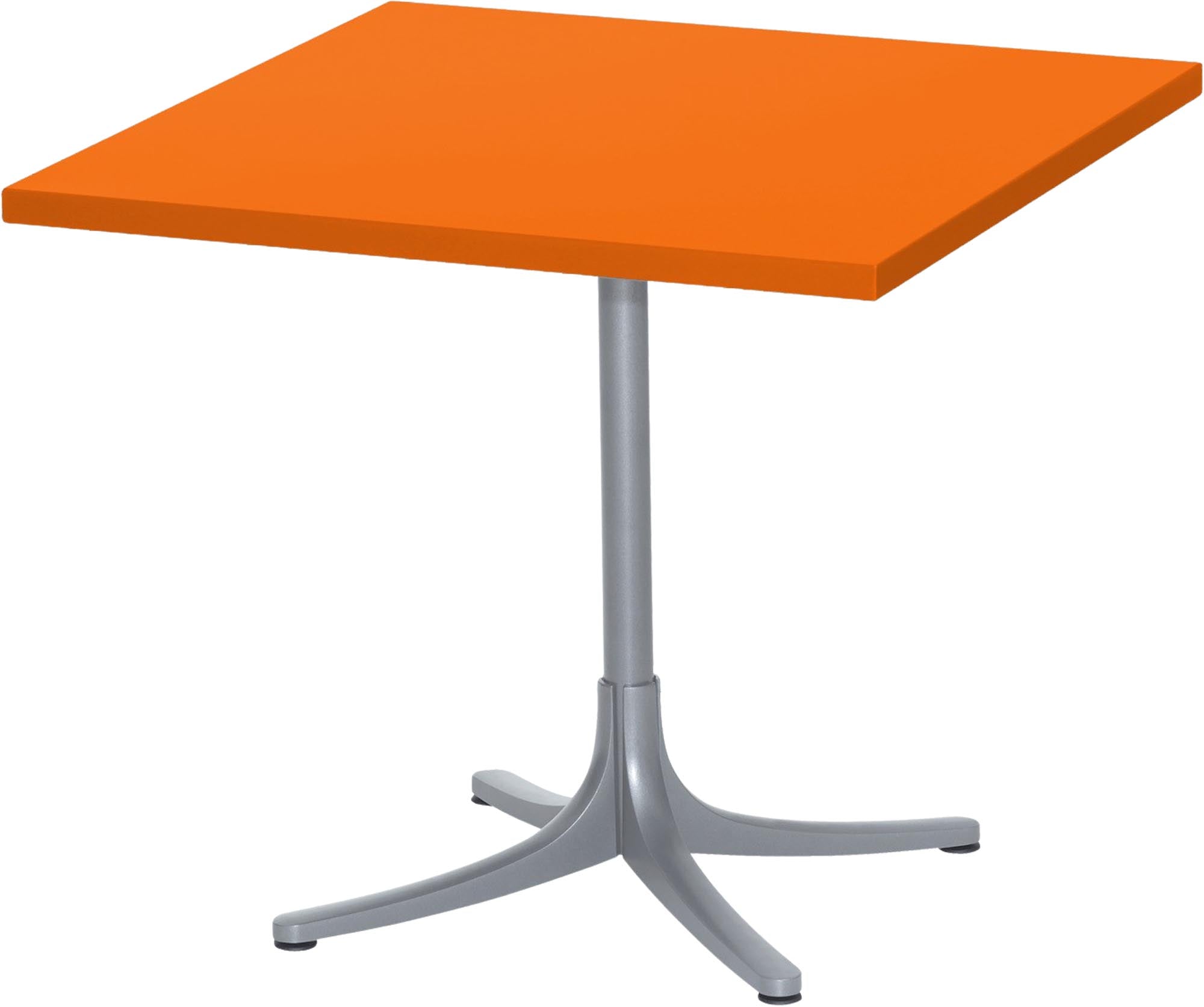 Eleganter Schaffner Metalltisch Arbon 80x80 für stilvolle Gärten.