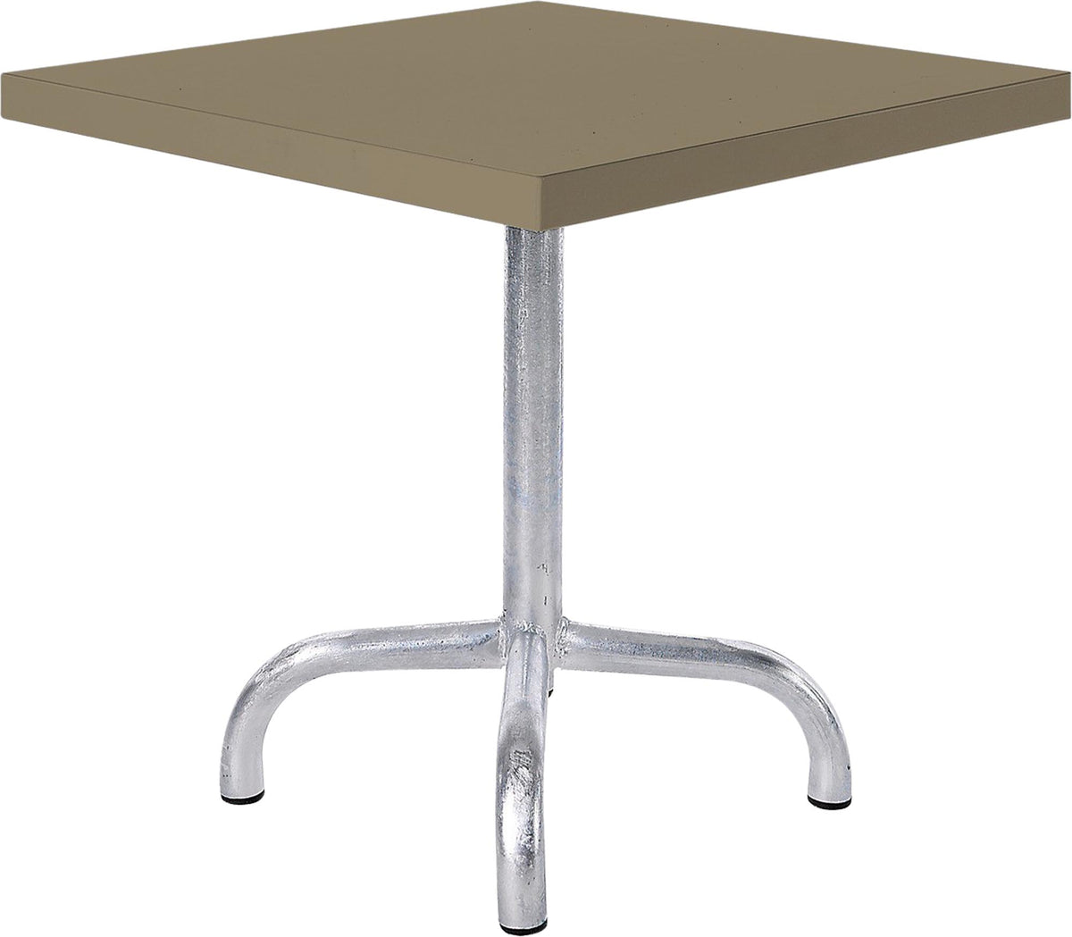 Säntis Metall-Beistelltisch Outdoor 50x50 / 50 in Champagner präsentiert im Onlineshop von KAQTU Design AG. Beistelltisch Outdoor ist von Schaffner