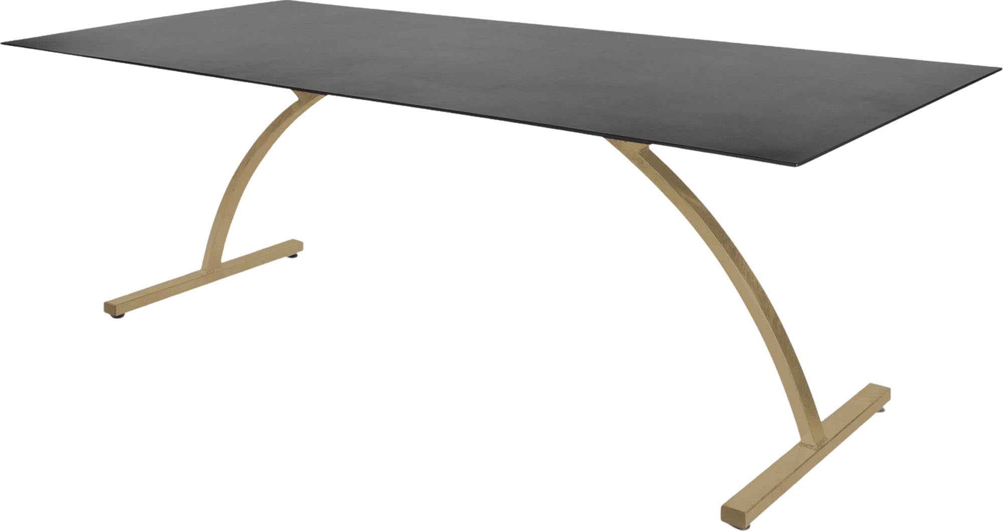 Hochwertiger Bernardino Gartentisch aus Glasfaser, 220x100 cm, klappbar, wetterfest, UV-beständig, pflegeleicht – ideal für Garten, Balkon oder Terrasse.