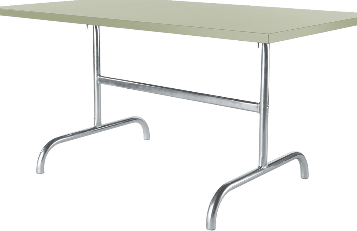 Säntis Metall-Gartentisch 165x90 klappbar in Pastellgrün präsentiert im Onlineshop von KAQTU Design AG. Gartentisch ist von Schaffner
