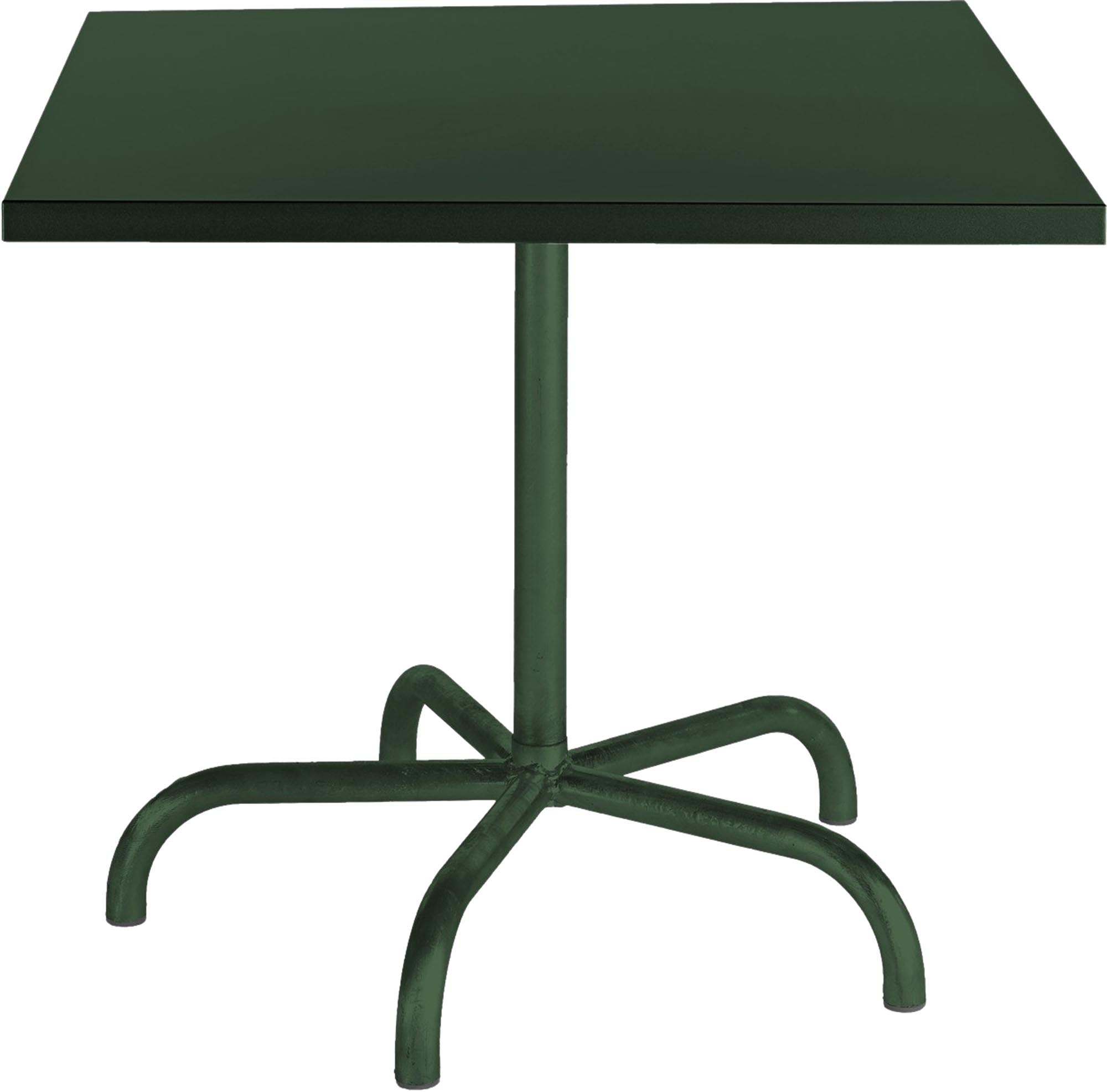 Säntis Metall-Gartentisch 80x80 klappbar in Tannengrün präsentiert im Onlineshop von KAQTU Design AG. Gartentisch ist von Schaffner