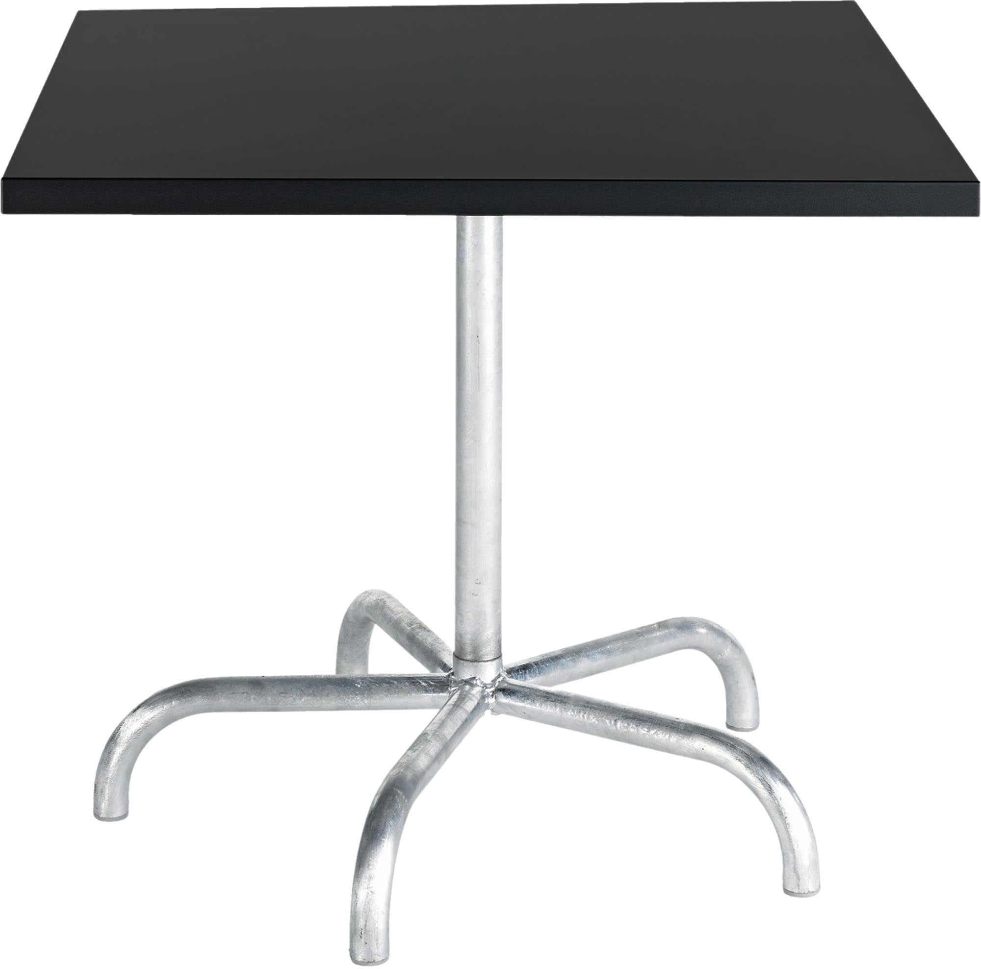 Säntis Metall-Gartentisch 80x80 klappbar in Schwarz präsentiert im Onlineshop von KAQTU Design AG. Gartentisch ist von Schaffner