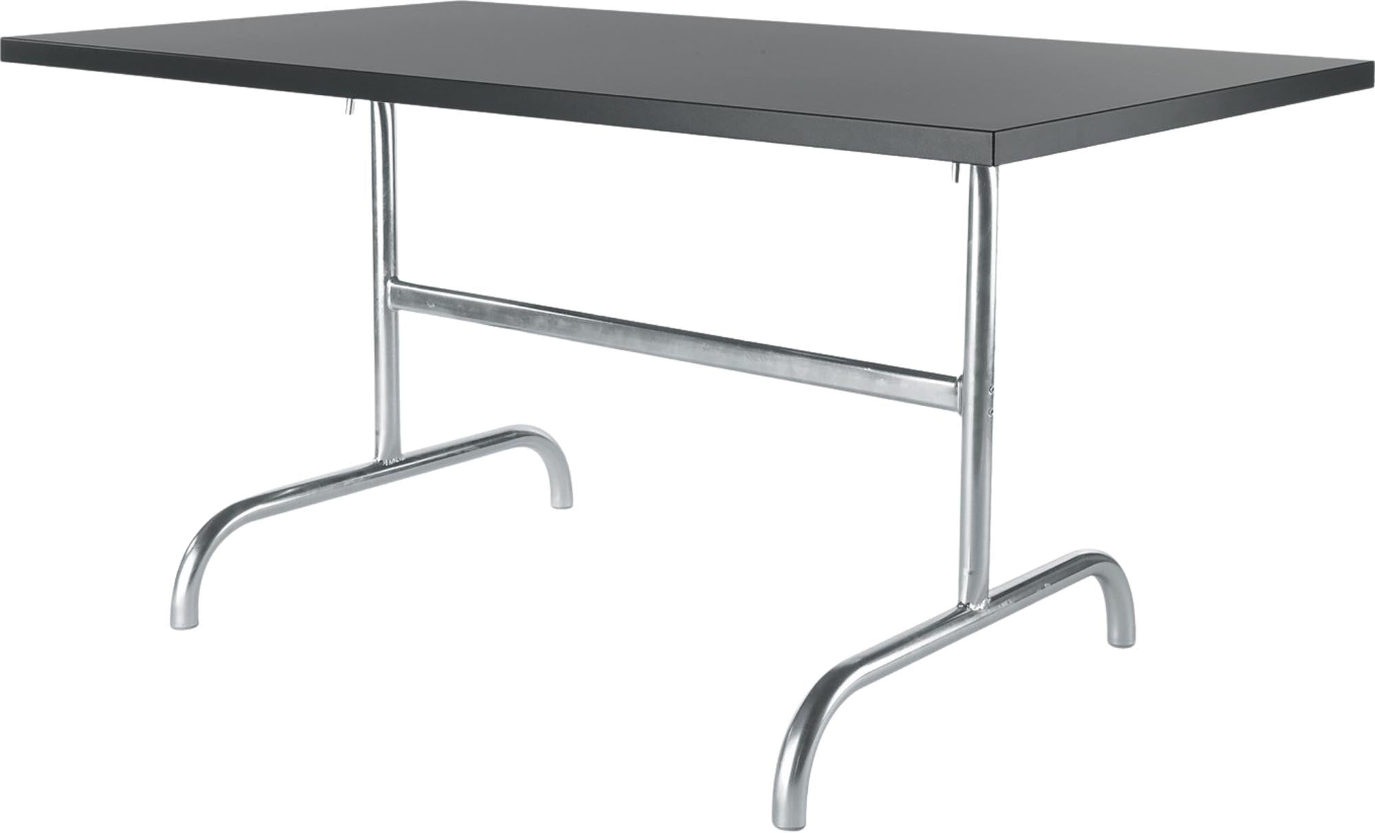 Säntis Metall-Gartentisch 140x80 klappbar in Graphit präsentiert im Onlineshop von KAQTU Design AG. Gartentisch ist von Schaffner