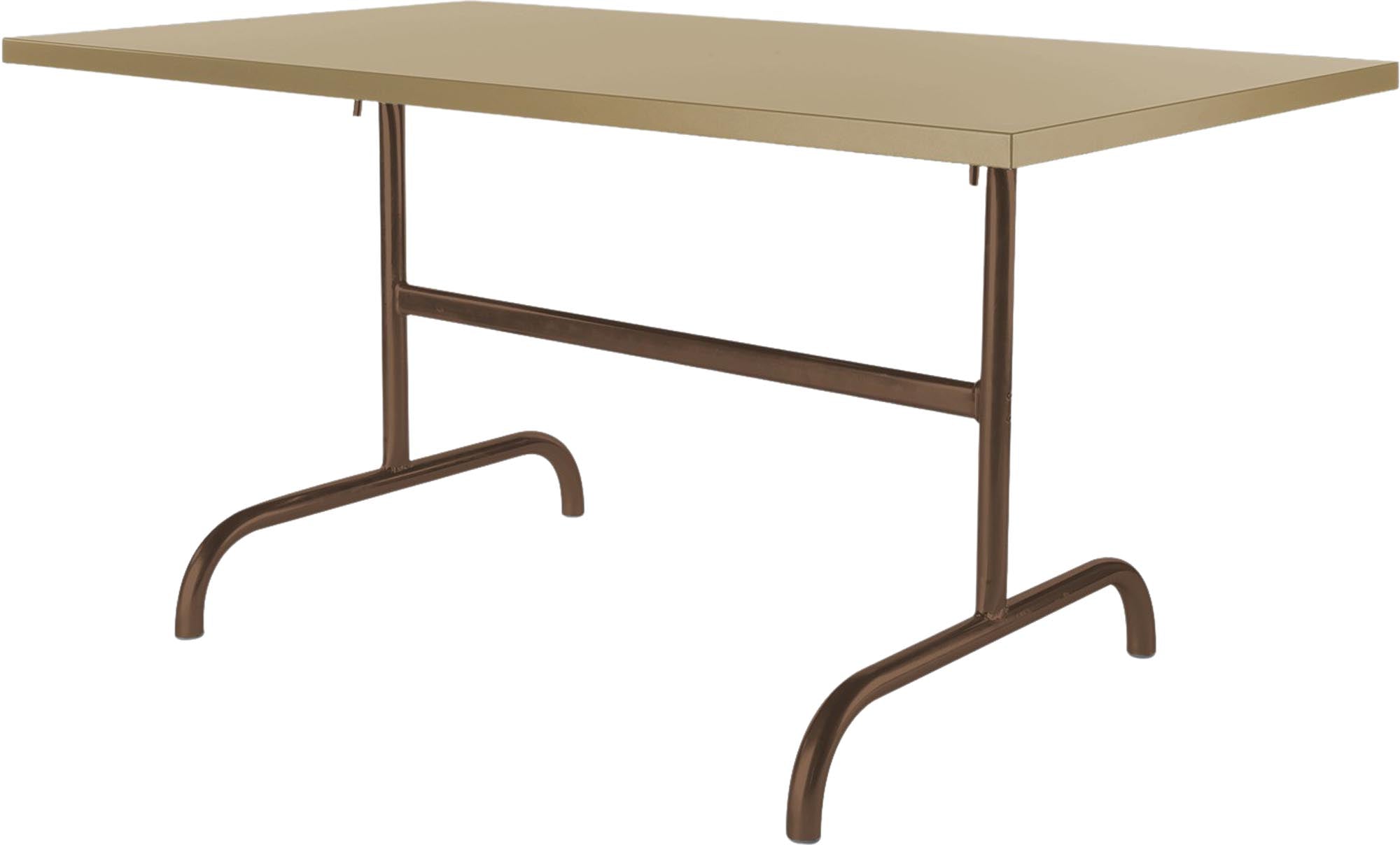 Moderner Tisch Säntis 140x80 von Schaffner für Outdoor-Genuss.