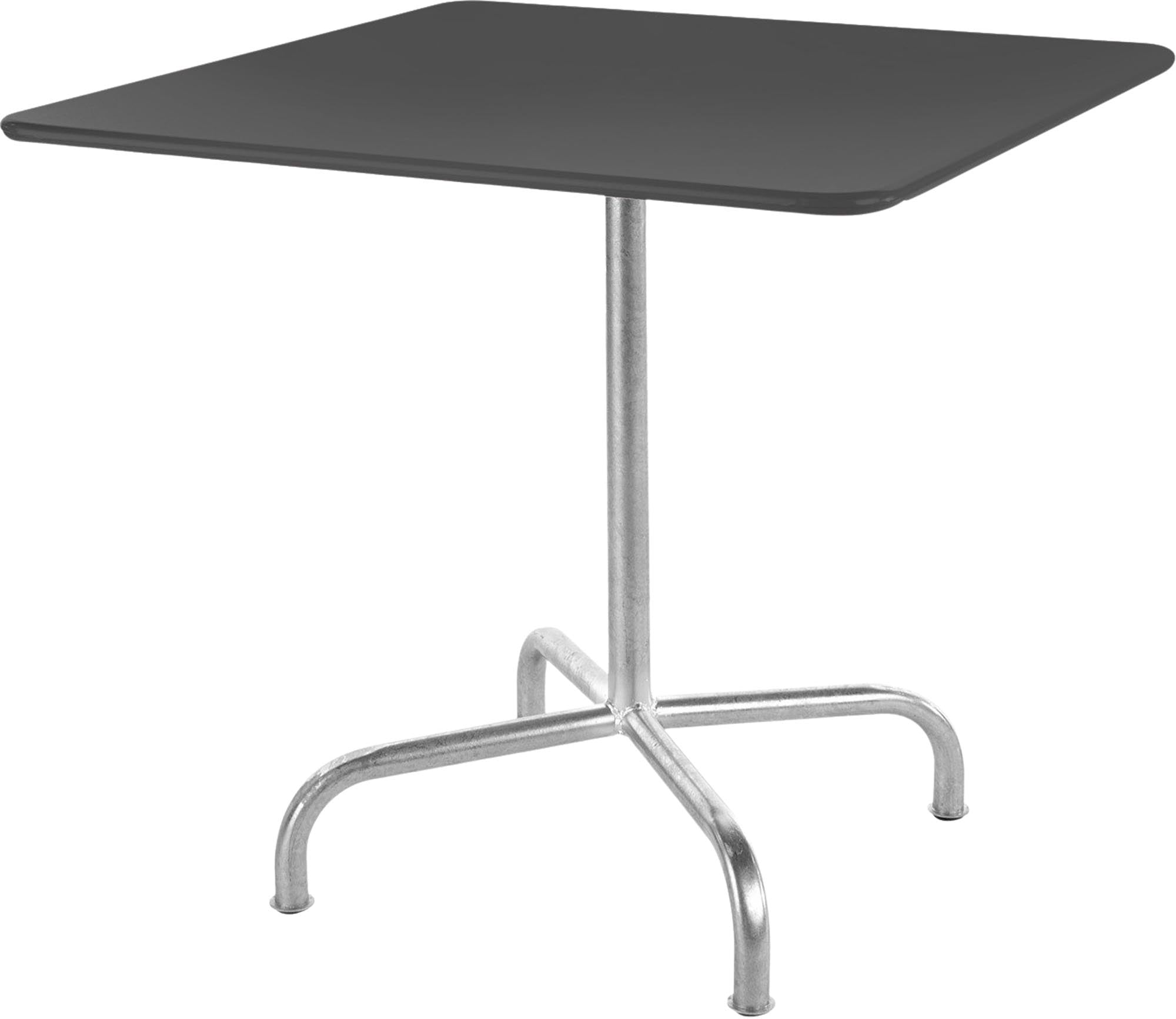 Rigi Metall-Gartentisch 80x80 klappbar in Graphit präsentiert im Onlineshop von KAQTU Design AG. Gartentisch ist von Schaffner