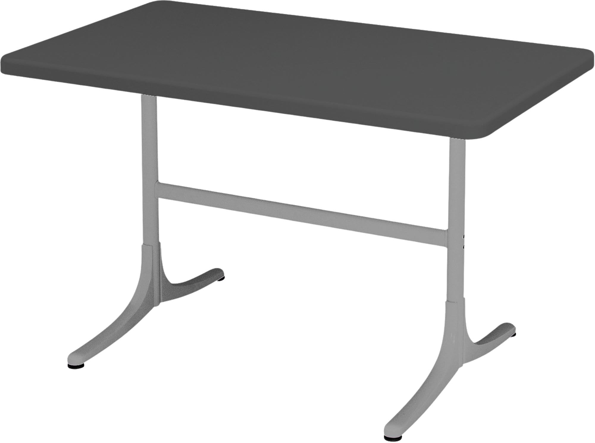 Schaffhausen Glasfaser-Gartentisch 120x70 klappbar in Anthrazit präsentiert im Onlineshop von KAQTU Design AG. Gartentisch ist von Schaffner