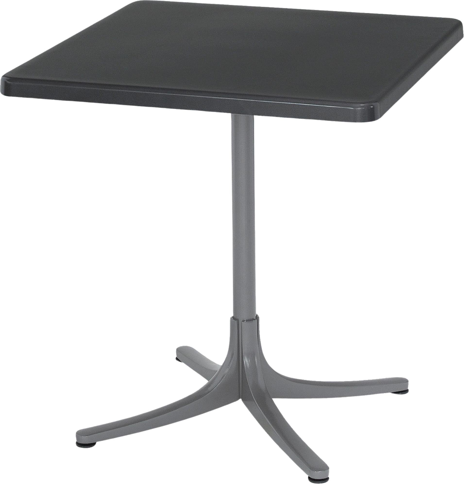 Schaffhausen Glasfaser-Gartentisch 70x70 klappbar in Anthrazit präsentiert im Onlineshop von KAQTU Design AG. Gartentisch ist von Schaffner