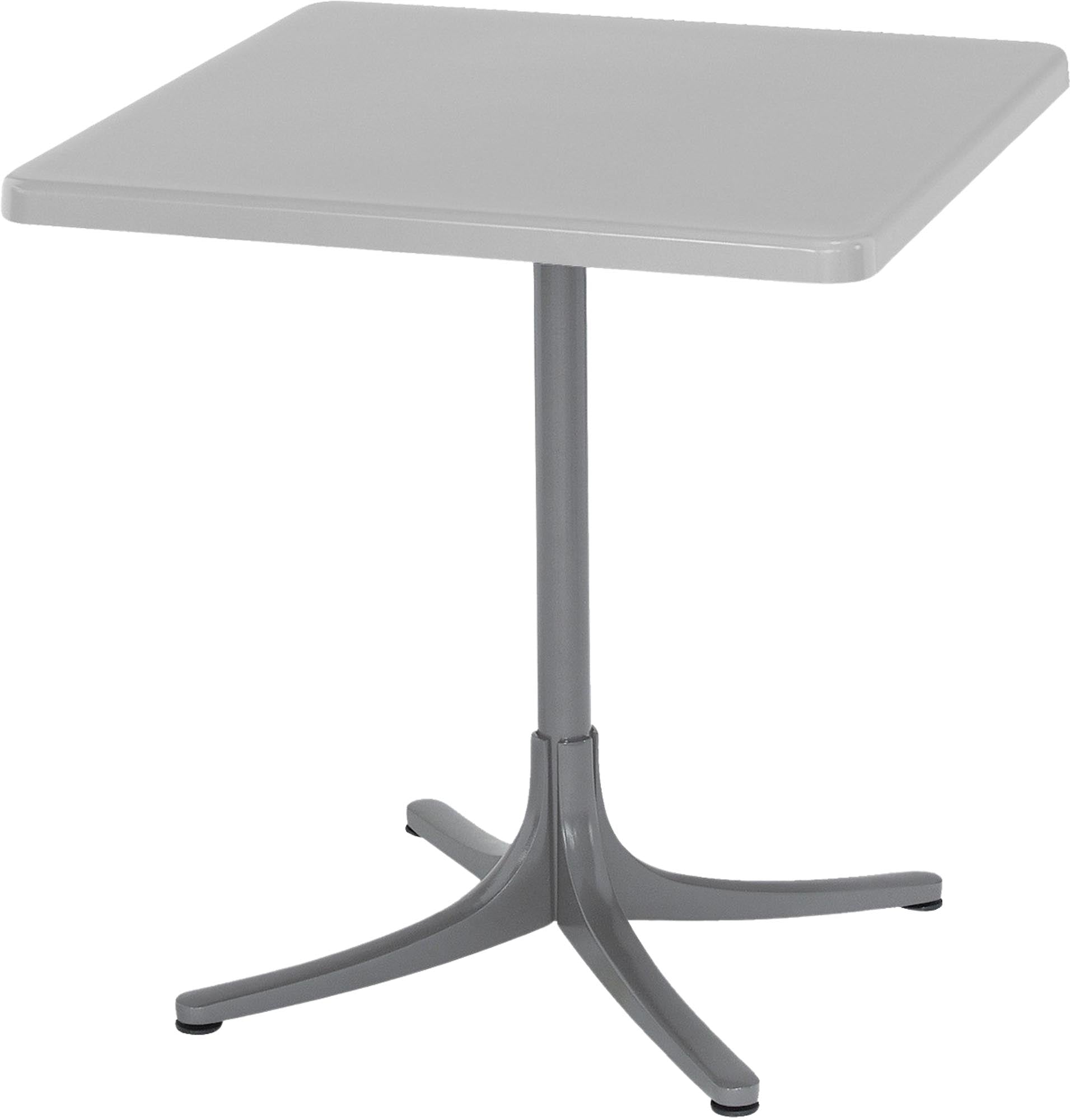 Schaffhausen Glasfaser-Gartentisch 70x70 klappbar in Weiss präsentiert im Onlineshop von KAQTU Design AG. Gartentisch ist von Schaffner