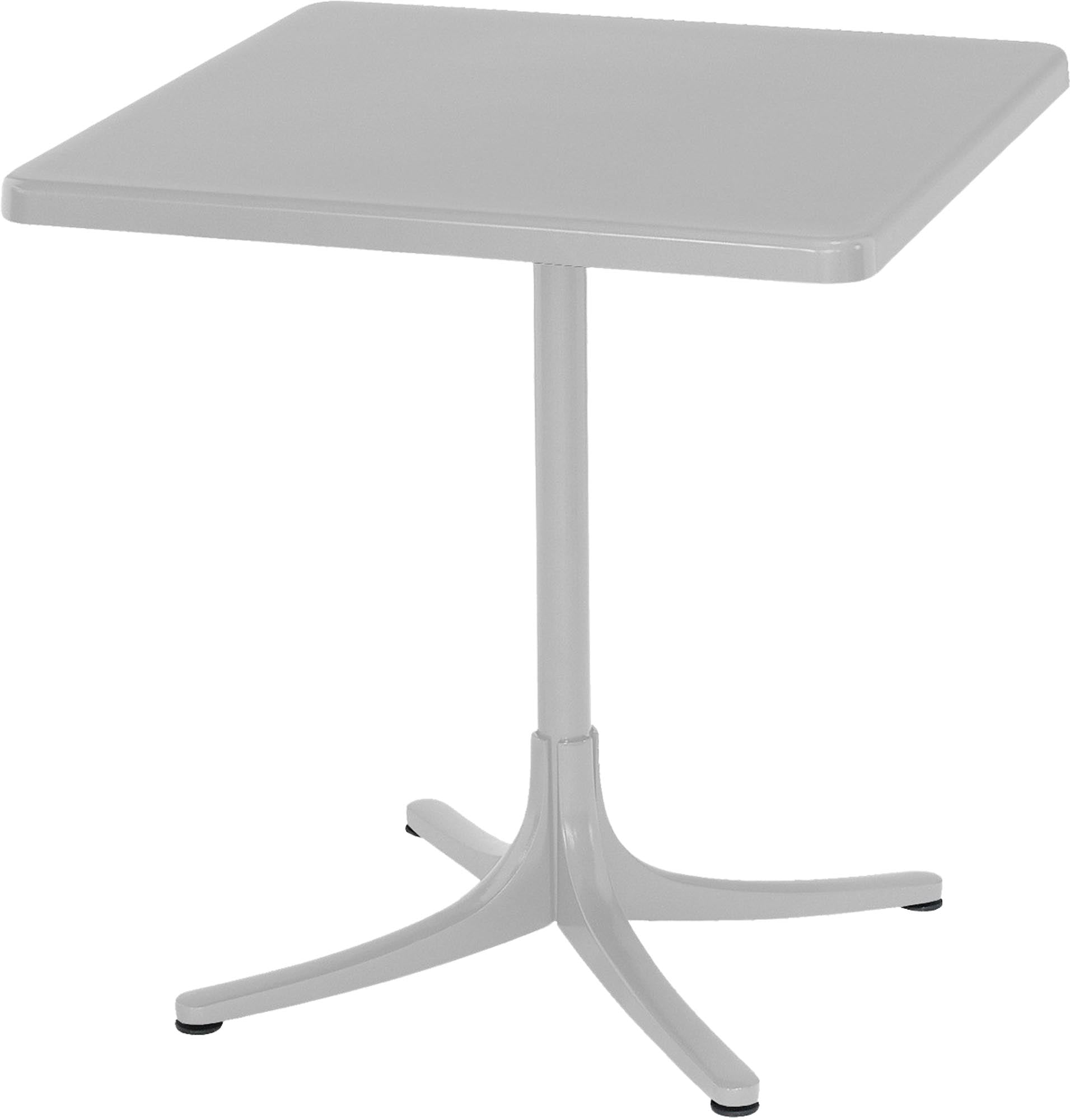 Schaffhausen Glasfaser-Gartentisch 70x70 klappbar in Weiss präsentiert im Onlineshop von KAQTU Design AG. Gartentisch ist von Schaffner