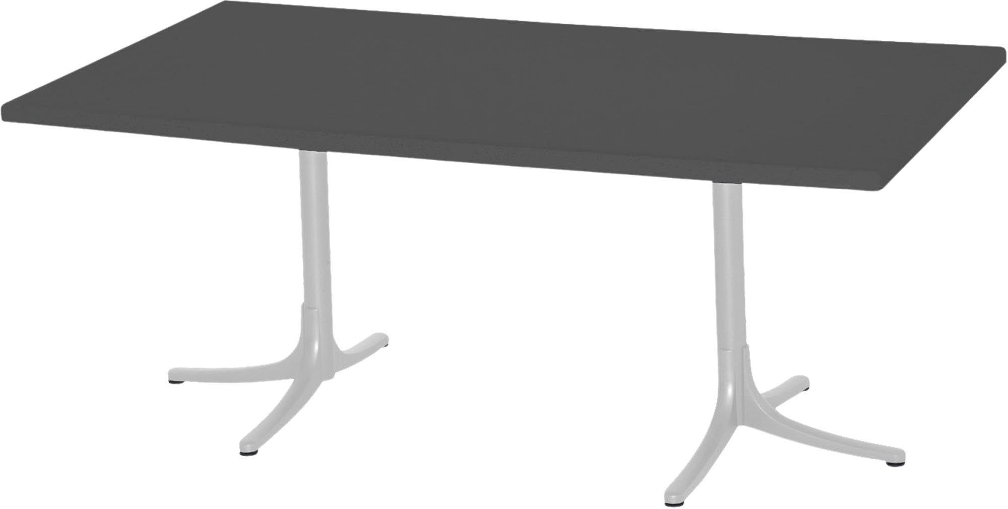 Moderner Fiberglastisch Schaffhausen von Schaffner: Ideal für elegante Outdoor-Bereiche und gemütliche Zusammenkünfte.