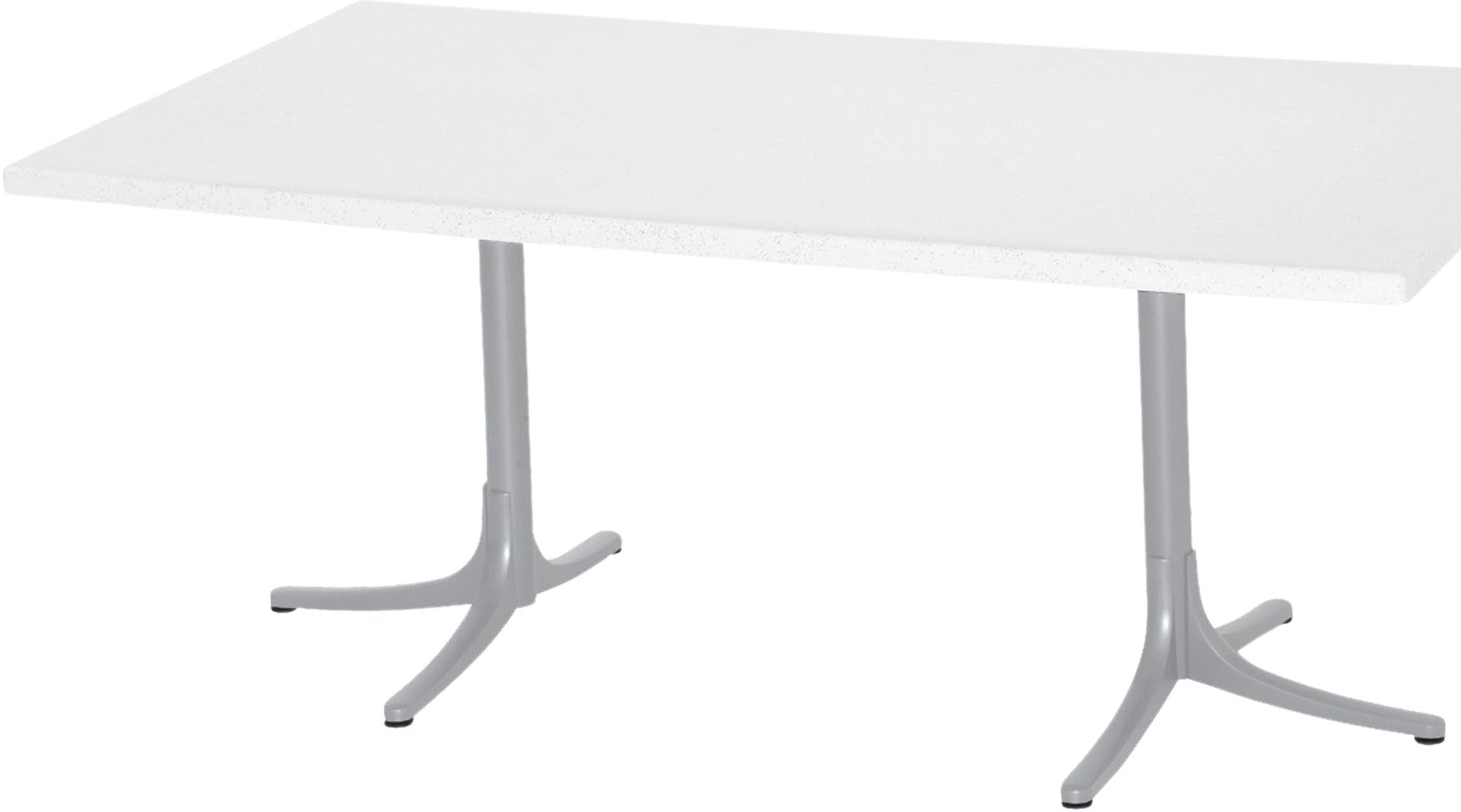 Moderner Fiberglastisch Schaffhausen von Schaffner: Ideal für elegante Outdoor-Bereiche und gemütliche Zusammenkünfte.