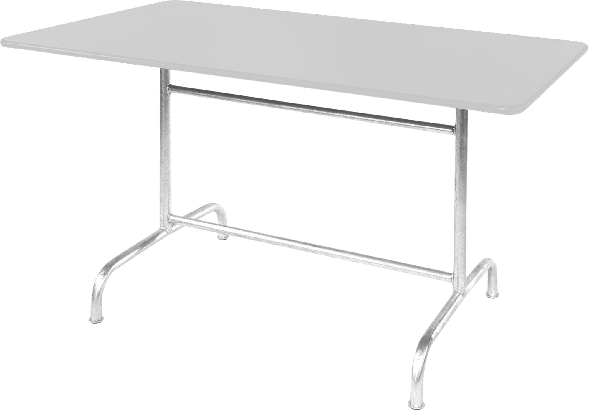 Rigi Metall-Gartentisch 240x80 klappbar in Weiss präsentiert im Onlineshop von KAQTU Design AG. Gartentisch ist von Schaffner