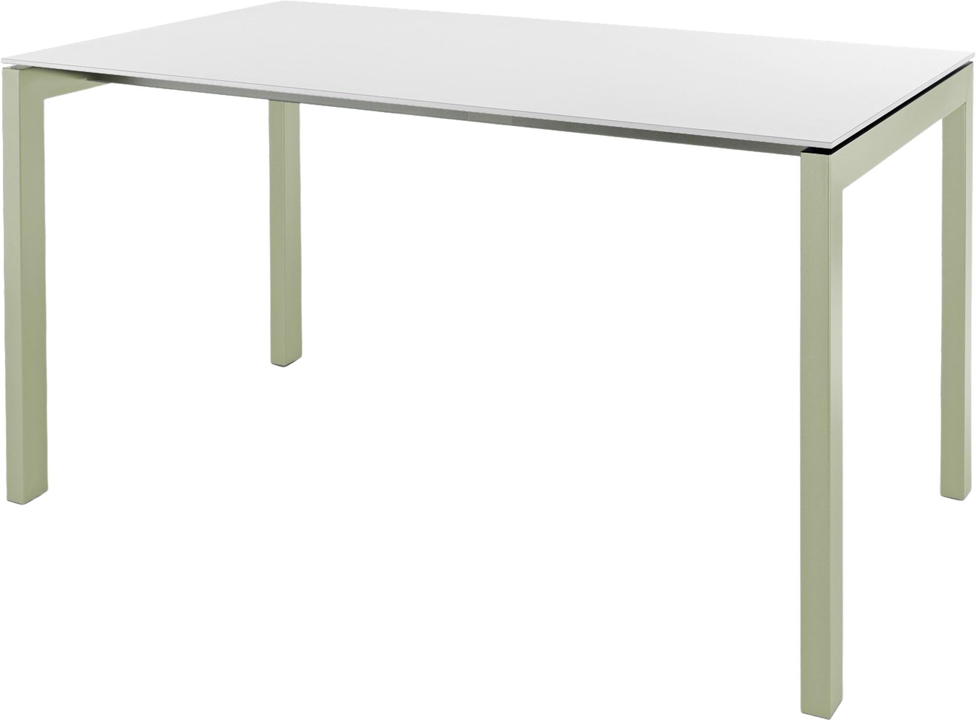 Luzern Glasfaser-Gartentisch 140x80 in Weiss präsentiert im Onlineshop von KAQTU Design AG. Gartentisch ist von Schaffner