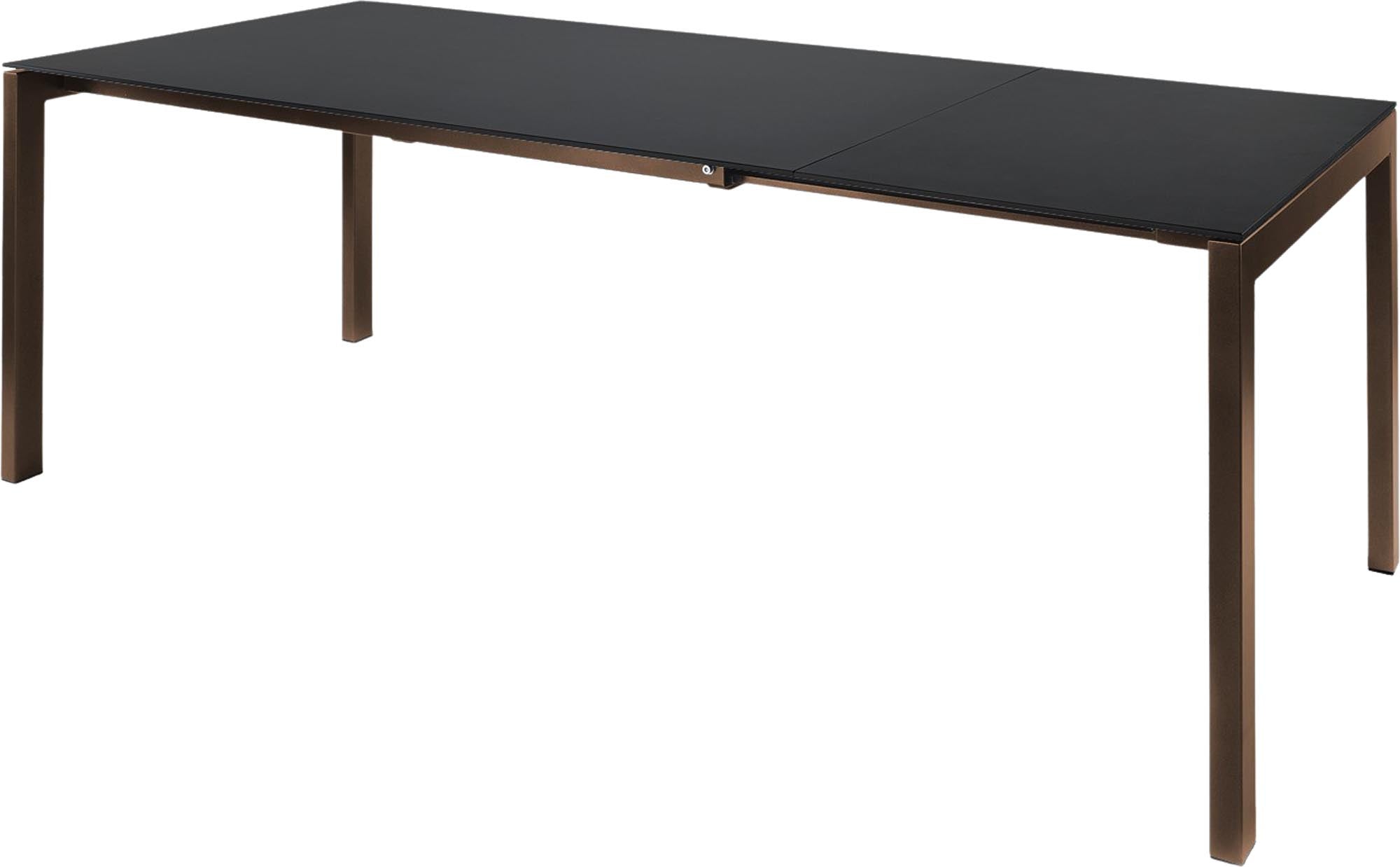 Moderner, ausziehbarer Fiberglastisch Luzern 160/220 von Schaffner.