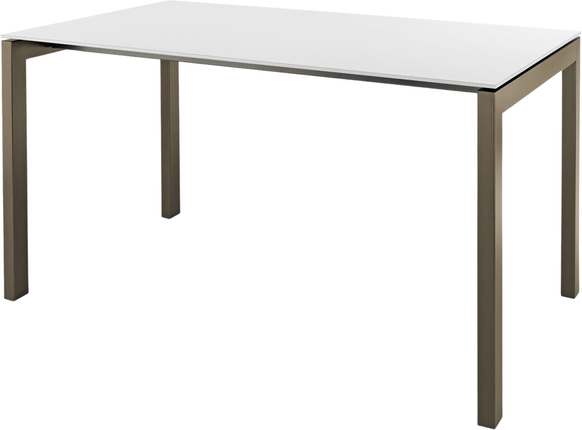 Luzern Glasfaser-Gartentisch 220x100 in Weiss präsentiert im Onlineshop von KAQTU Design AG. Gartentisch ist von Schaffner