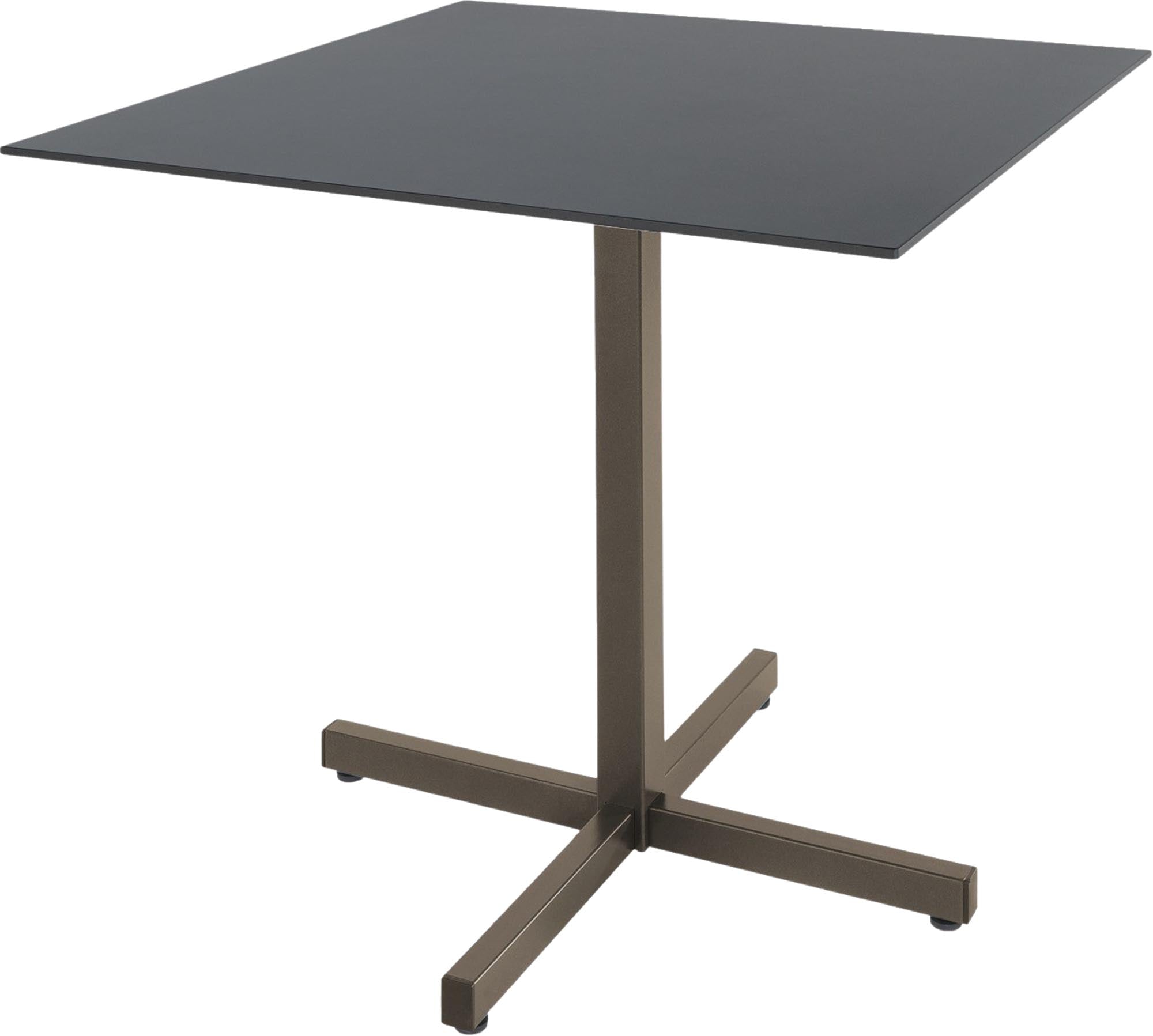 Eleganter Fiberglastisch Basel 80 x 80 von Schaffner – ideal für Garten und Balkon, wetterfest und pflegeleicht für unbeschwerte Stunden im Freien.