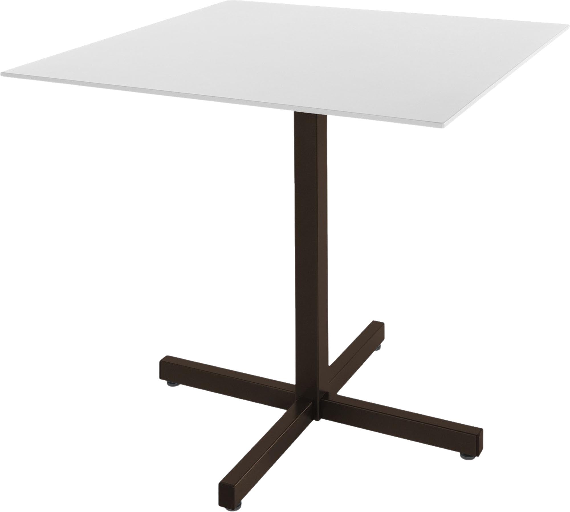 Stilvoller Fiberglastisch Basel 80x80 von Schaffner für Gartenfreunde.