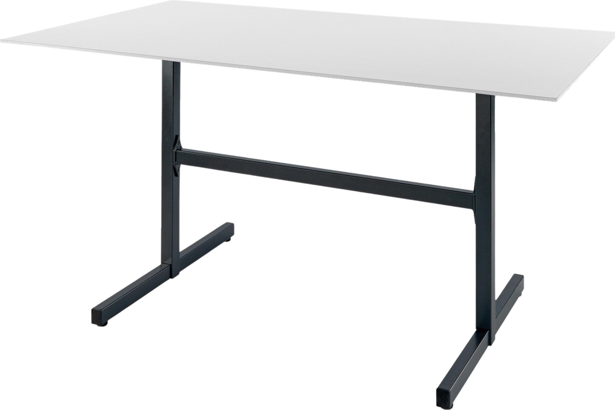 Moderner Luzern Glasfaser-Gartentisch 160x90 cm, klappbar und wetterfest, langlebig, UV-beständig, elegantes Design – ideal für flexible Gartenmöbel.