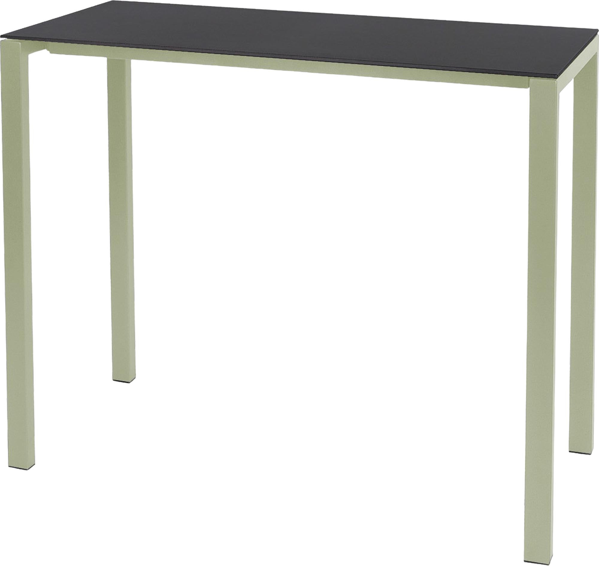 Luzern Glasfaser-Stehtisch Outdoor Decor 140x60 in Anthrazit präsentiert im Onlineshop von KAQTU Design AG. Hochtisch Outdoor ist von Schaffner