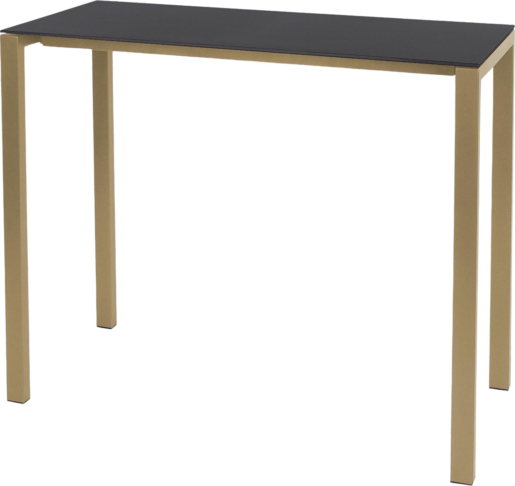 Luzern Glasfaser-Stehtisch Outdoor Decor 140x60 in Anthrazit präsentiert im Onlineshop von KAQTU Design AG. Hochtisch Outdoor ist von Schaffner