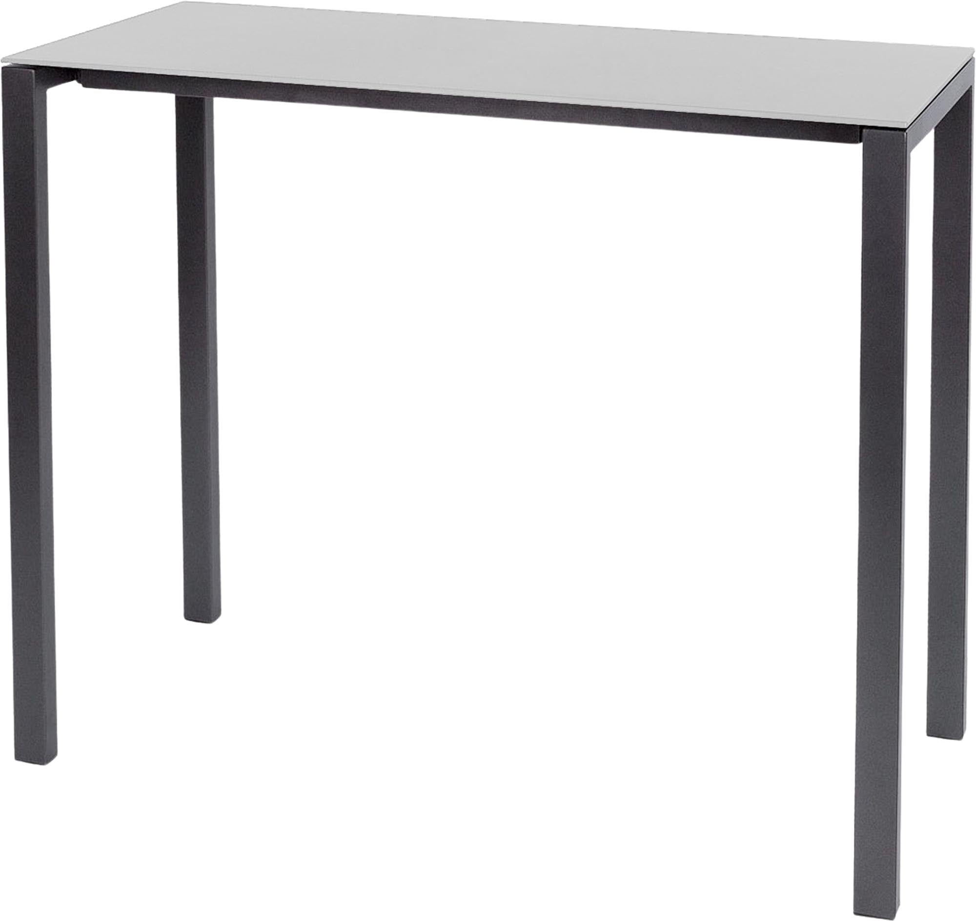 Eleganter Hochtisch Luzern von Schaffner: Ideal für Terrasse und Garten, wetterfest und leicht, perfekt für gesellige Abende im Freien.