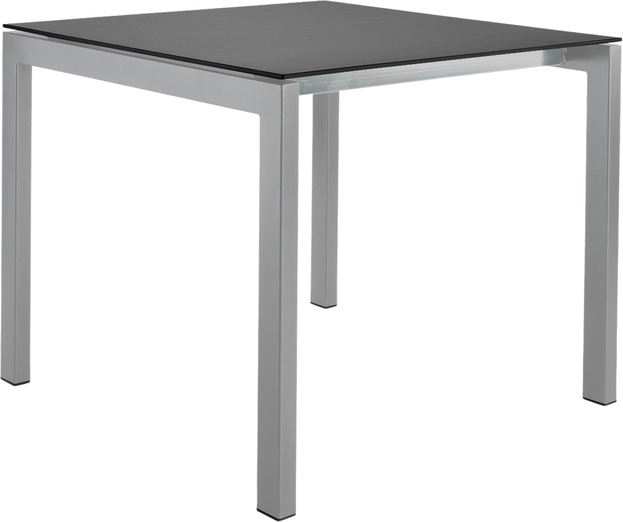 Eleganter Fiberglastisch Luzern 90 x 90 von Schaffner – ideal für moderne Wohnräume und stilvolle Essbereiche.