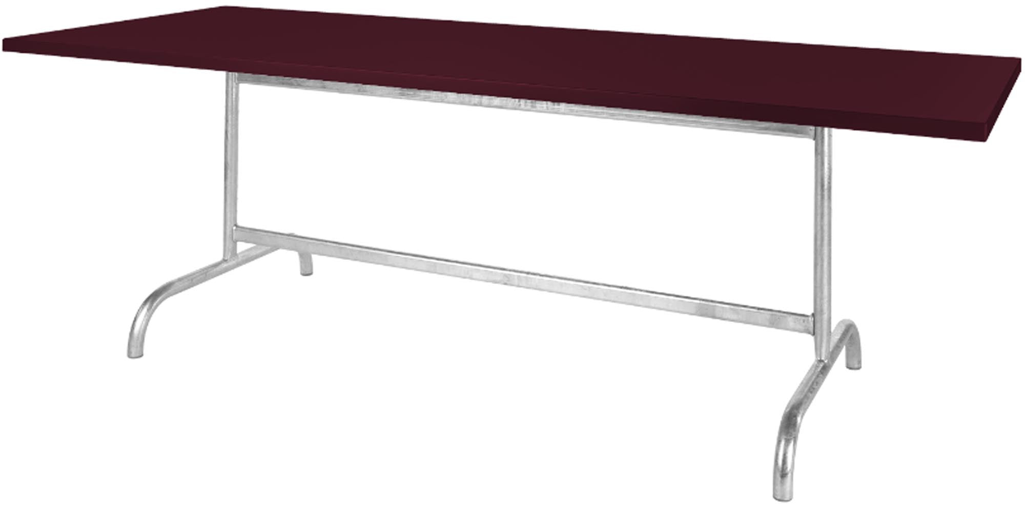Hochwertiger, wetterfester Säntis Metall-Gartentisch 180x80 cm, klappbar, robust und stilvoll – perfekt für Garten, Terrasse oder Balkon. Schweizer Qualität.