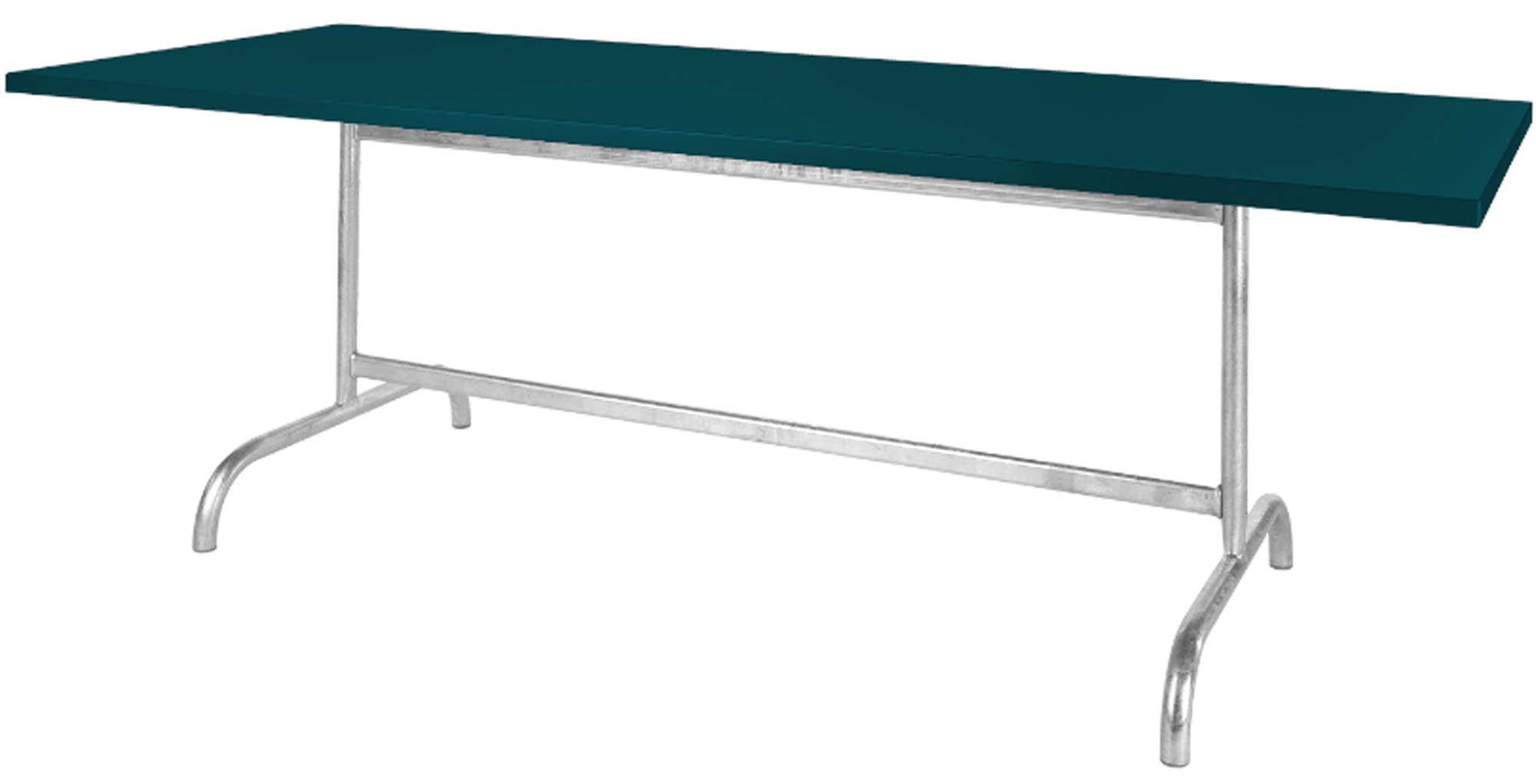 Säntis Metall-Gartentisch 180x80 klappbar in Kaliblau präsentiert im Onlineshop von KAQTU Design AG. Gartentisch ist von Schaffner