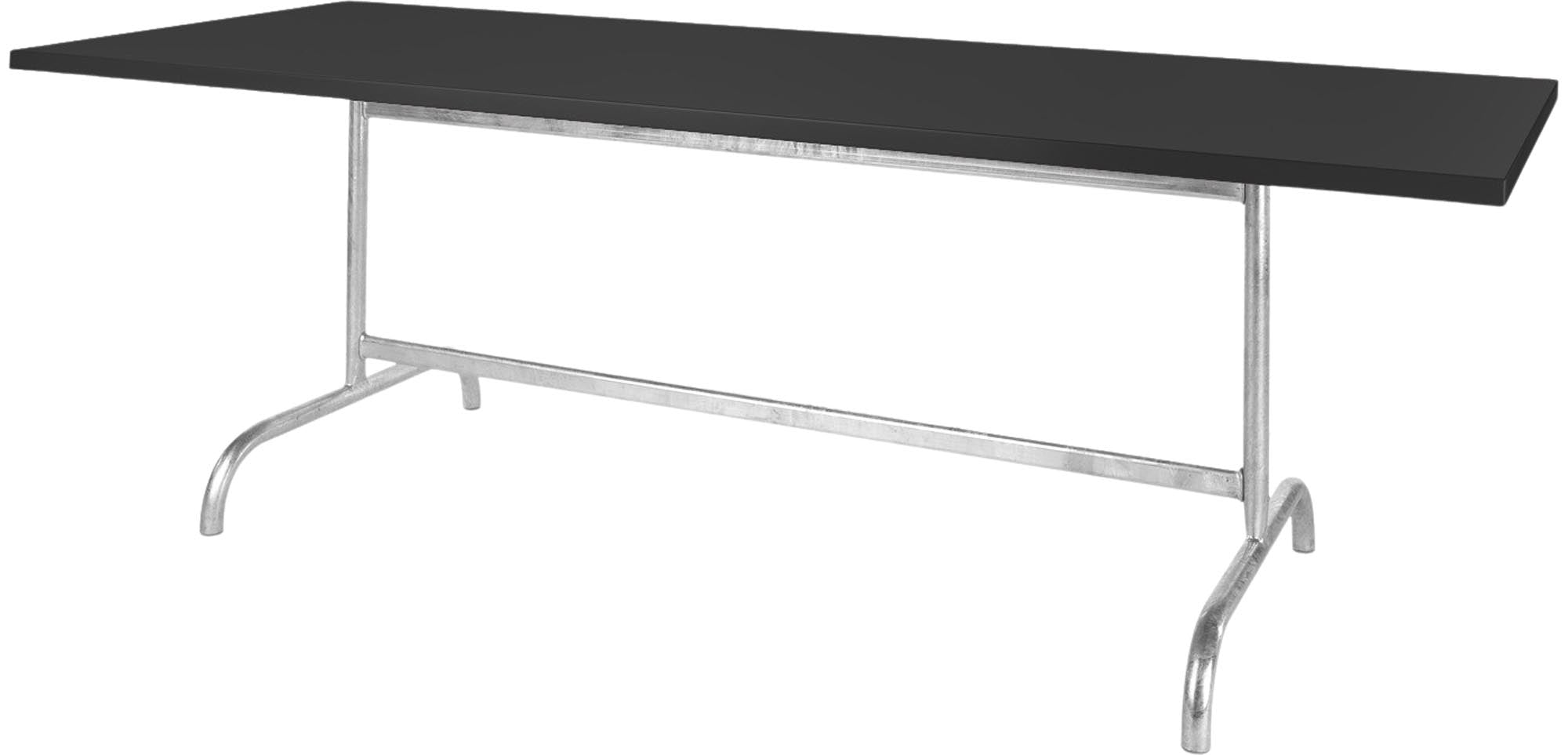 Säntis Metall-Gartentisch 180x90 klappbar in Schwarz präsentiert im Onlineshop von KAQTU Design AG. Gartentisch ist von Schaffner