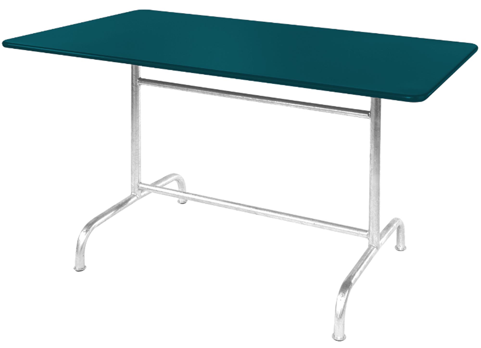 Rigi Metall-Gartentisch 180x90 klappbar in Kaliblau präsentiert im Onlineshop von KAQTU Design AG. Gartentisch ist von Schaffner