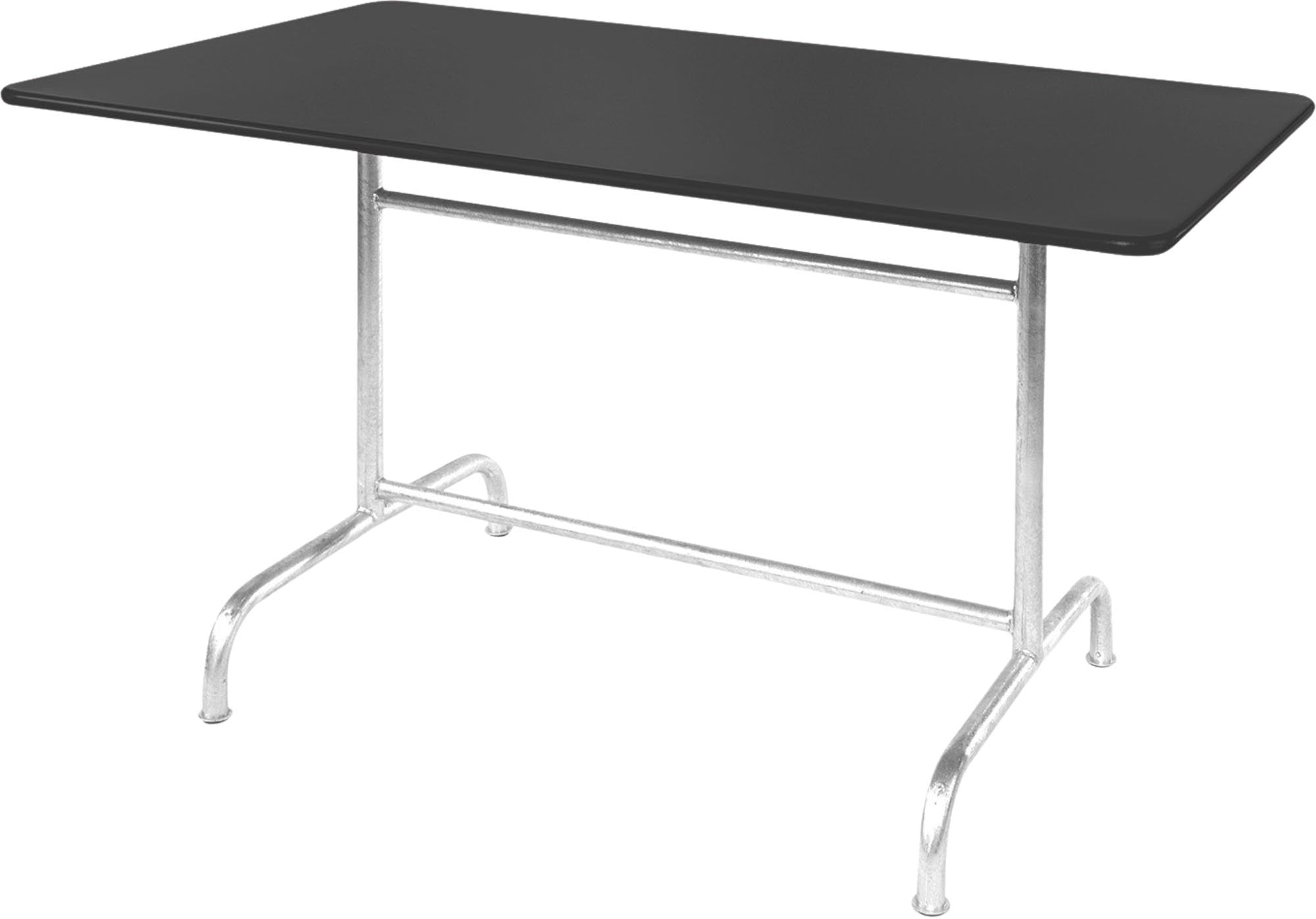 Rigi Metall-Gartentisch 180x90 klappbar in Anthrazit präsentiert im Onlineshop von KAQTU Design AG. Gartentisch ist von Schaffner
