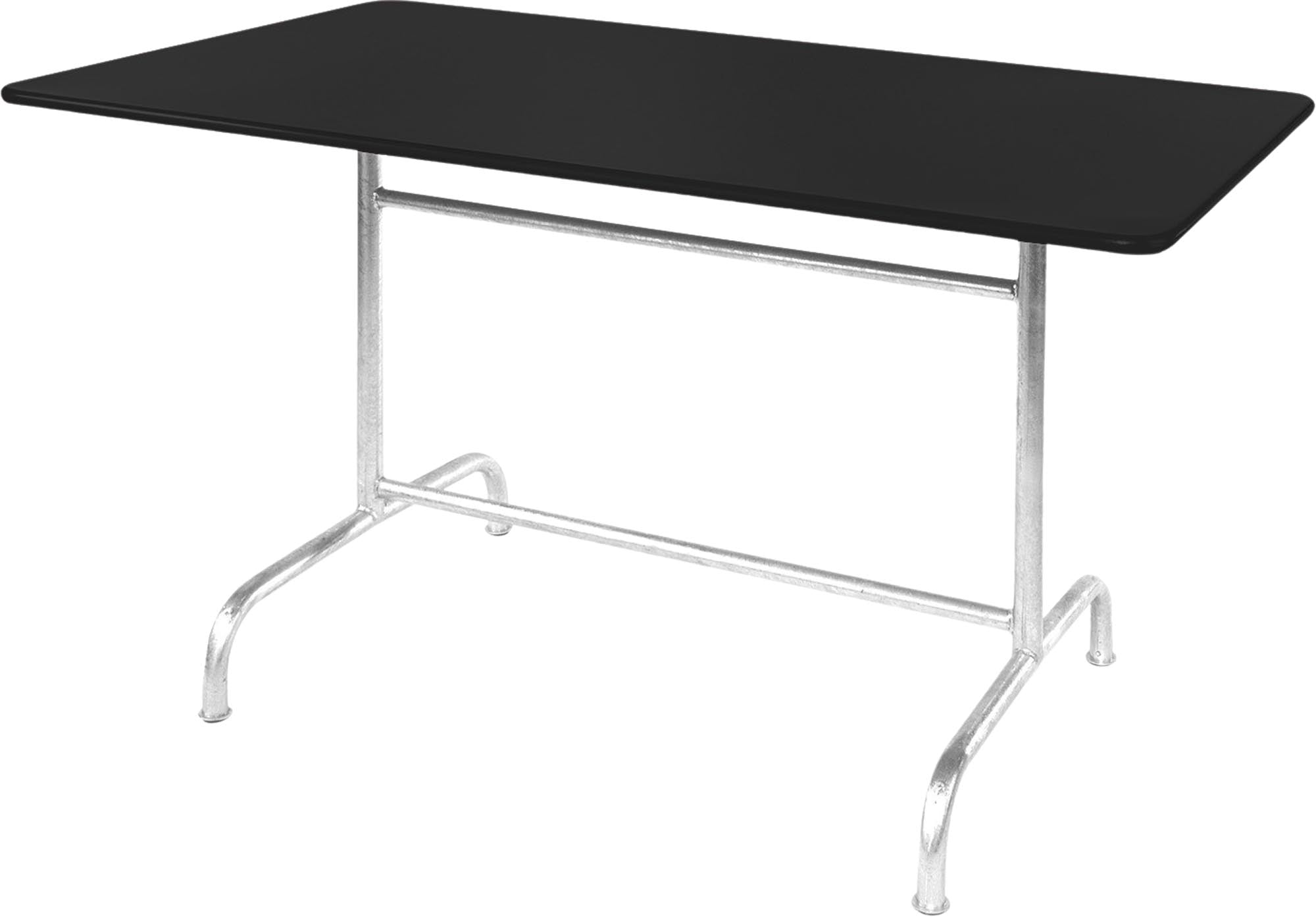 Rigi Metall-Gartentisch 180x90 klappbar in Schwarz präsentiert im Onlineshop von KAQTU Design AG. Gartentisch ist von Schaffner