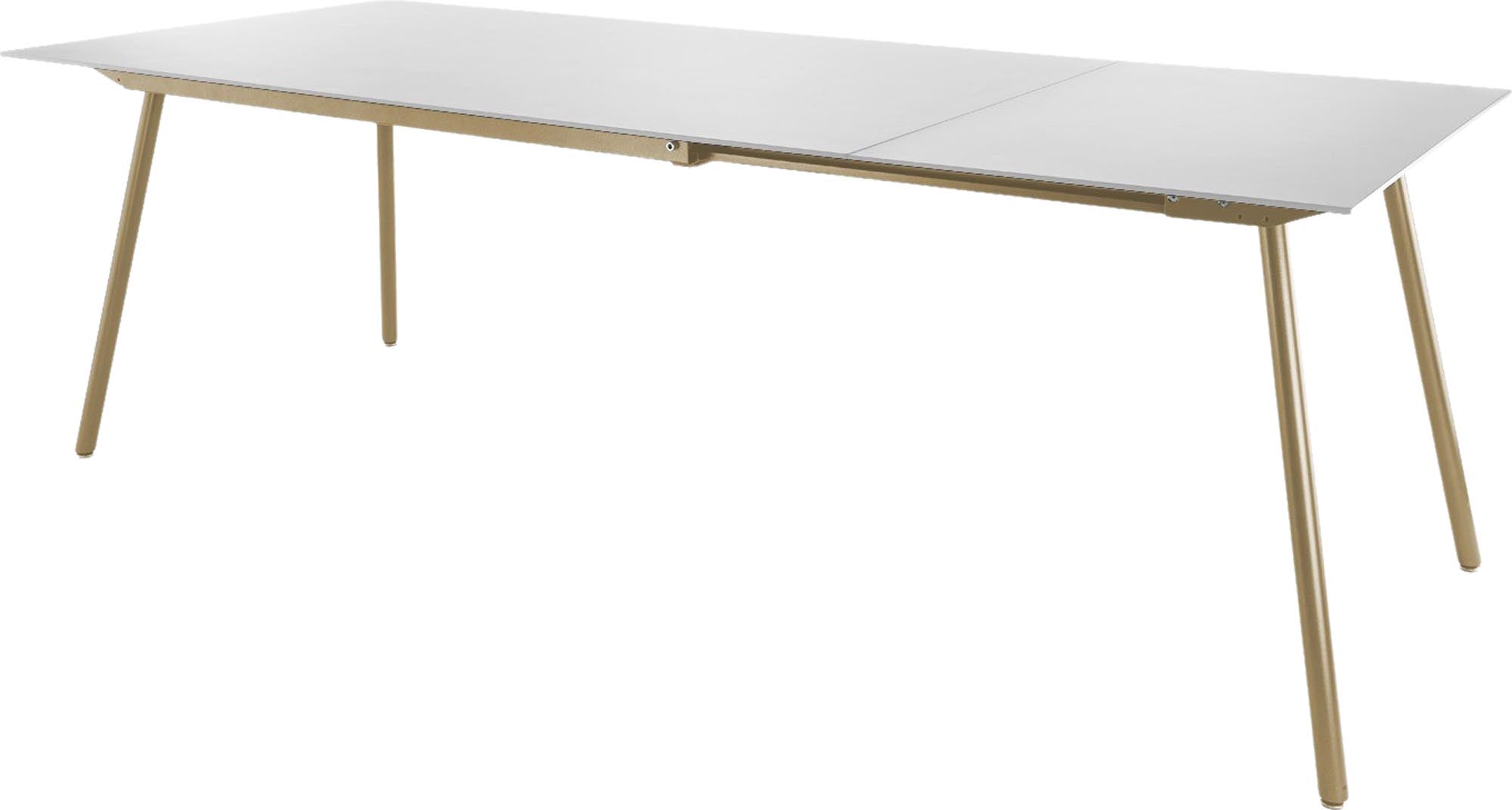 Der stilvolle Fiberglastisch Locarno von Schaffner bietet Flexibilität und Eleganz für jeden Anlass. Ideal für drinnen und draußen.