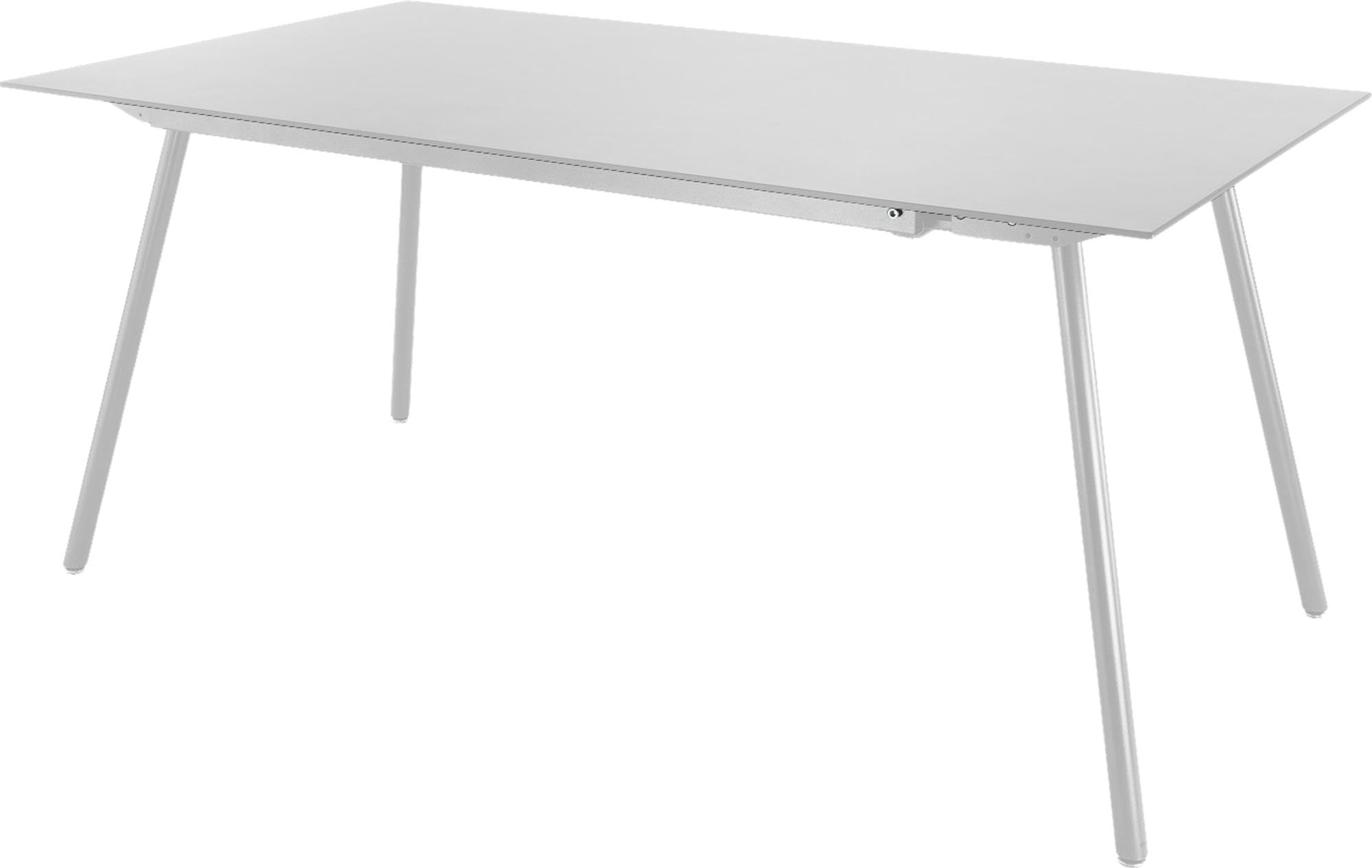 Hochwertiger Locarno Glasfaser-Gartentisch 160x90 cm von Schaffner, wetterfest, langlebig, pflegeleicht und stilvoll – perfekt für Garten, Balkon und Terrasse.