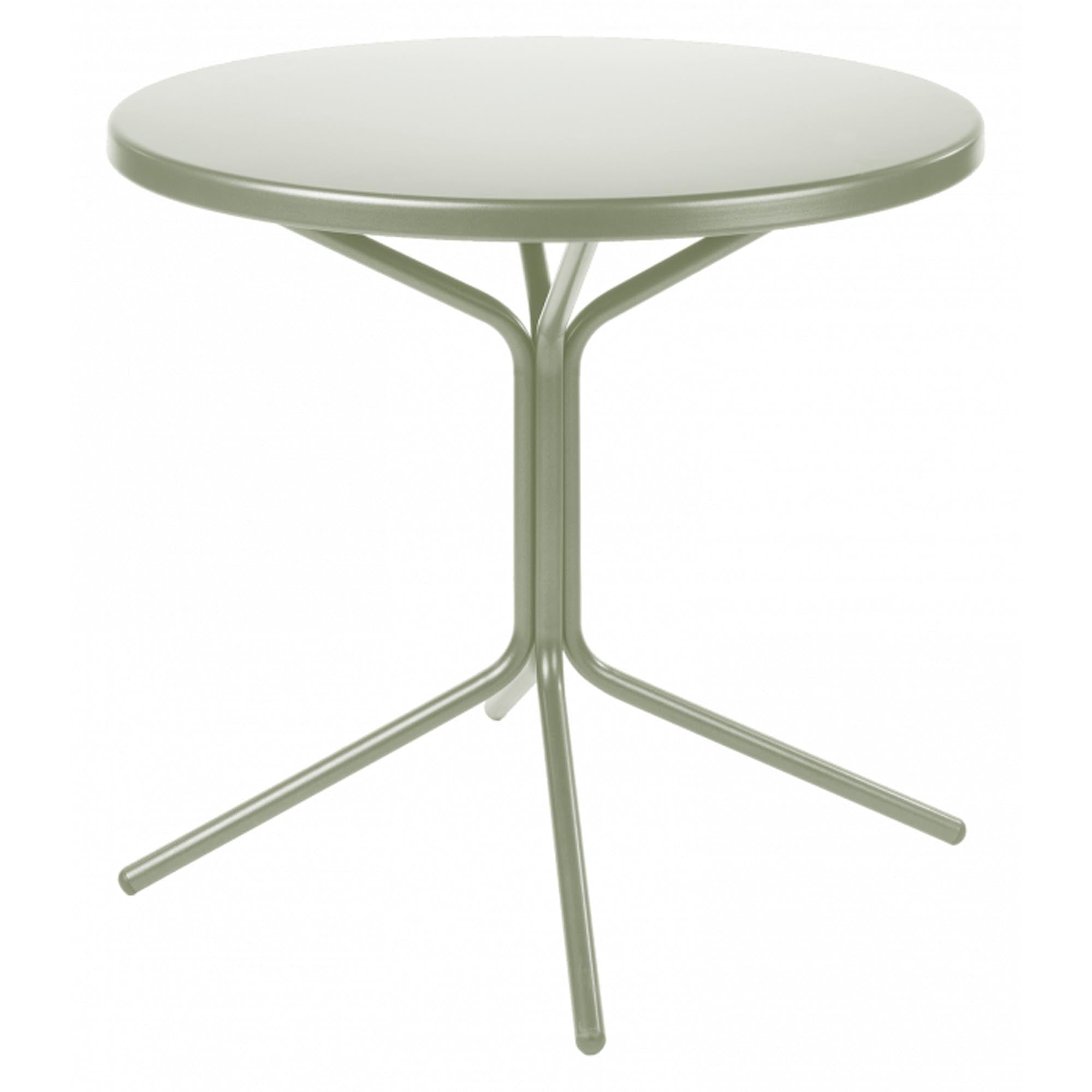 PIX Metall-Beistelltisch Outdoor ø54 / 54 in Pastellgrün präsentiert im Onlineshop von KAQTU Design AG. Beistelltisch Outdoor ist von Schaffner