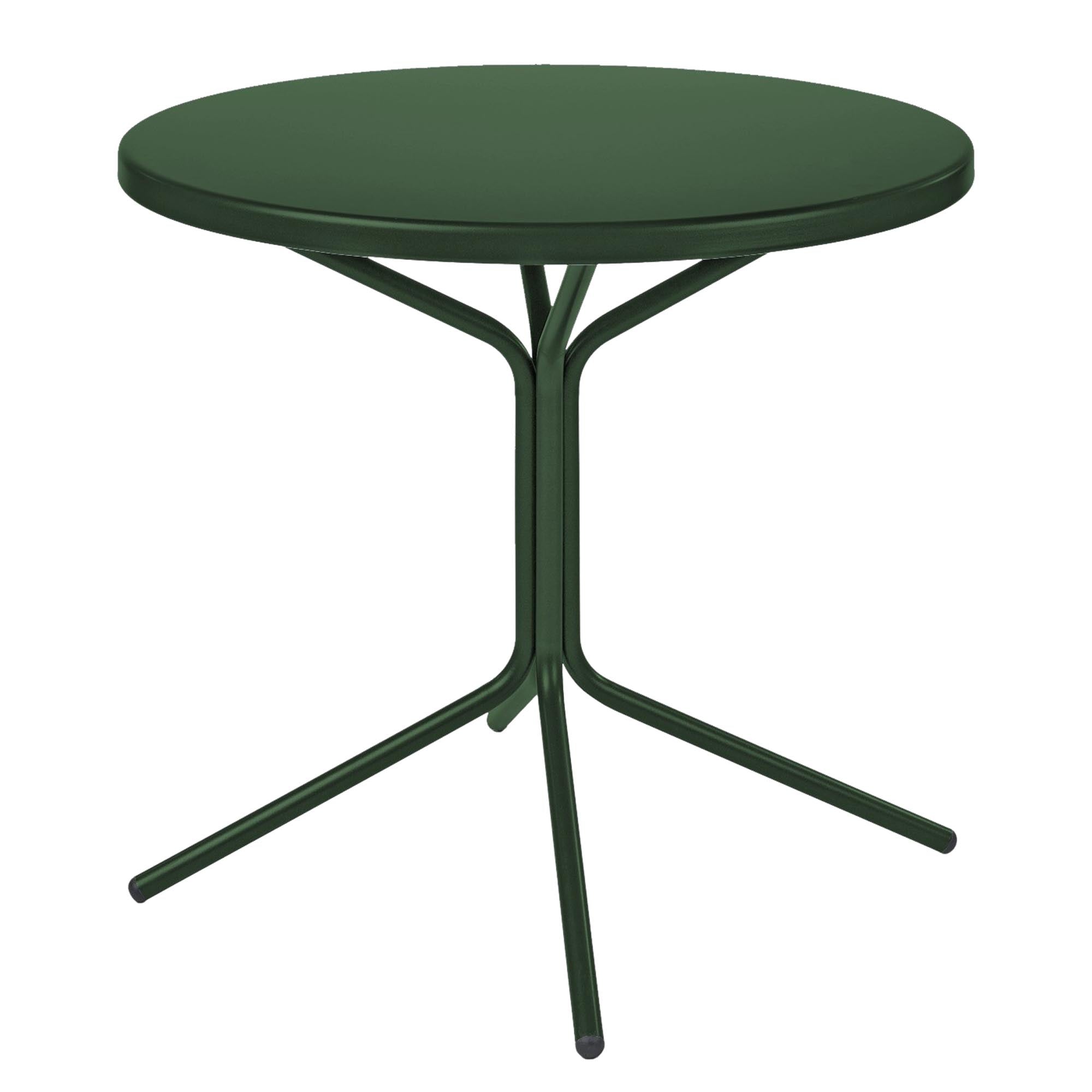 PIX Metall-Beistelltisch Outdoor ø54 / 54 in Tannengrün präsentiert im Onlineshop von KAQTU Design AG. Beistelltisch Outdoor ist von Schaffner