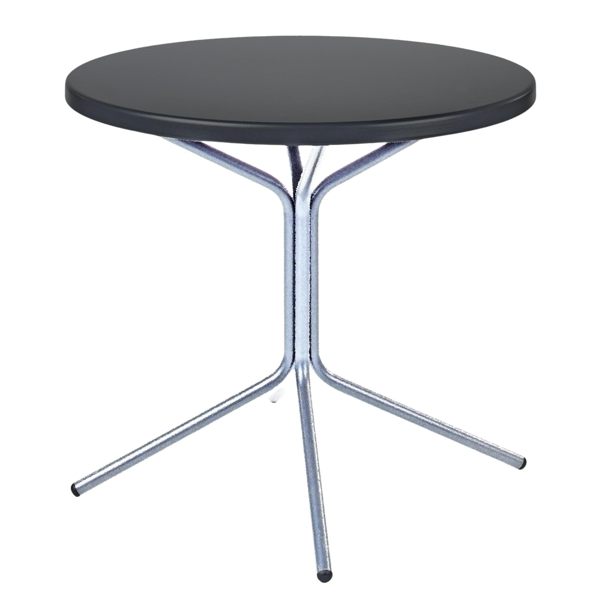PIX Metall-Beistelltisch Outdoor ø54 / 54 in Anthrazit präsentiert im Onlineshop von KAQTU Design AG. Beistelltisch Outdoor ist von Schaffner