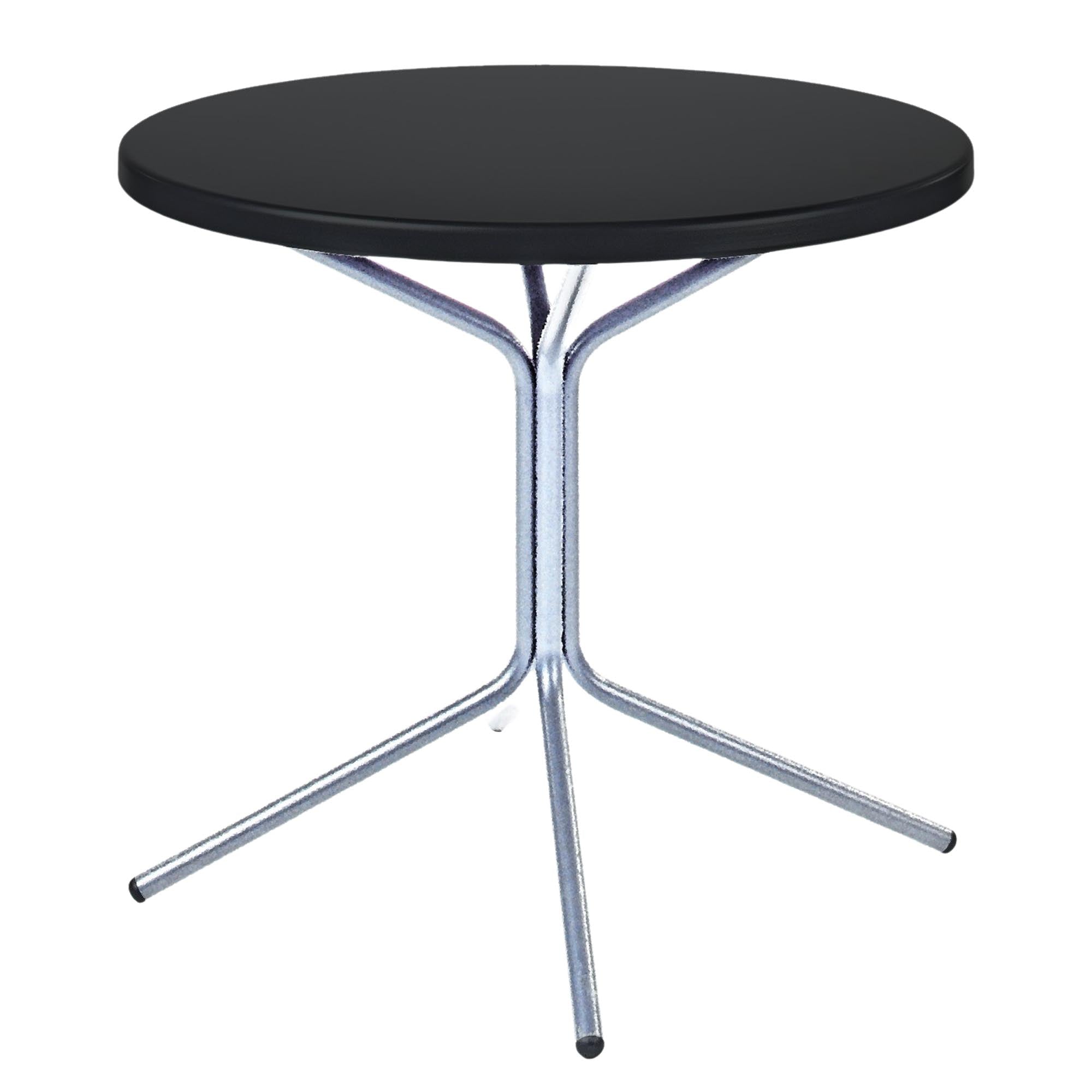 Moderner PIX Metall-Beistelltisch für den Außenbereich, Ø54 cm, ideal für Garten und Terrasse, vereint Stil und Funktionalität.