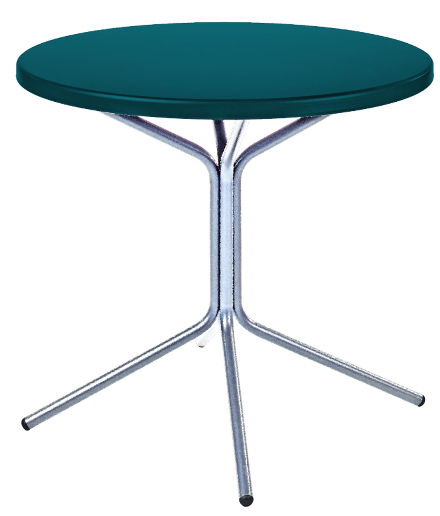 Moderner runder Tisch Pix von Schaffner für zeitlose Eleganz.