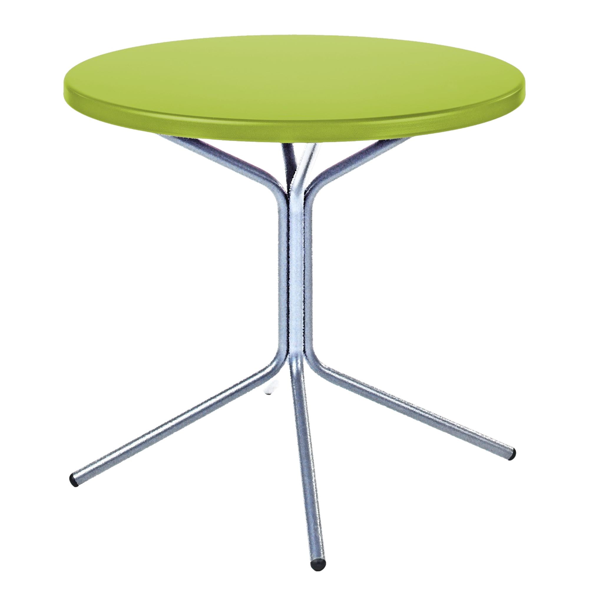 PIX Metall-Gartentisch ø80 / 72 in Hellgrün präsentiert im Onlineshop von KAQTU Design AG. Gartentisch ist von Schaffner