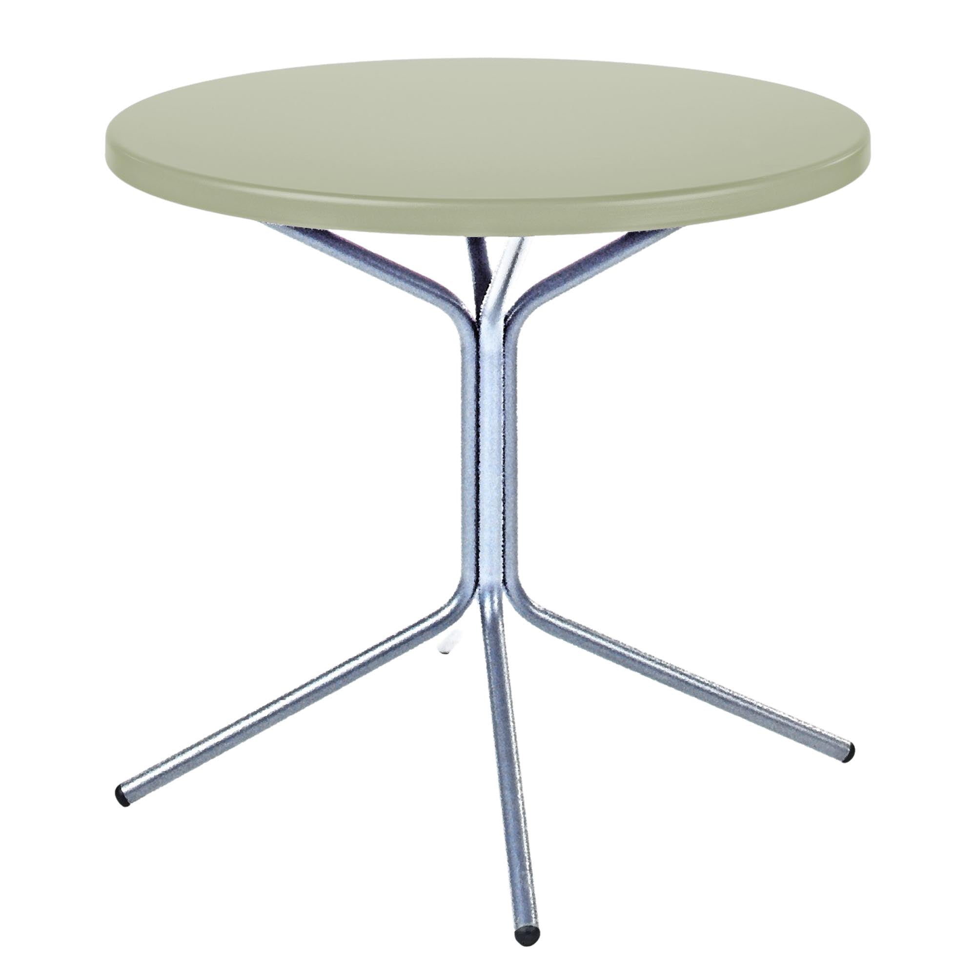 PIX Metall-Gartentisch ø80 / 72 in Pastellgrün präsentiert im Onlineshop von KAQTU Design AG. Gartentisch ist von Schaffner