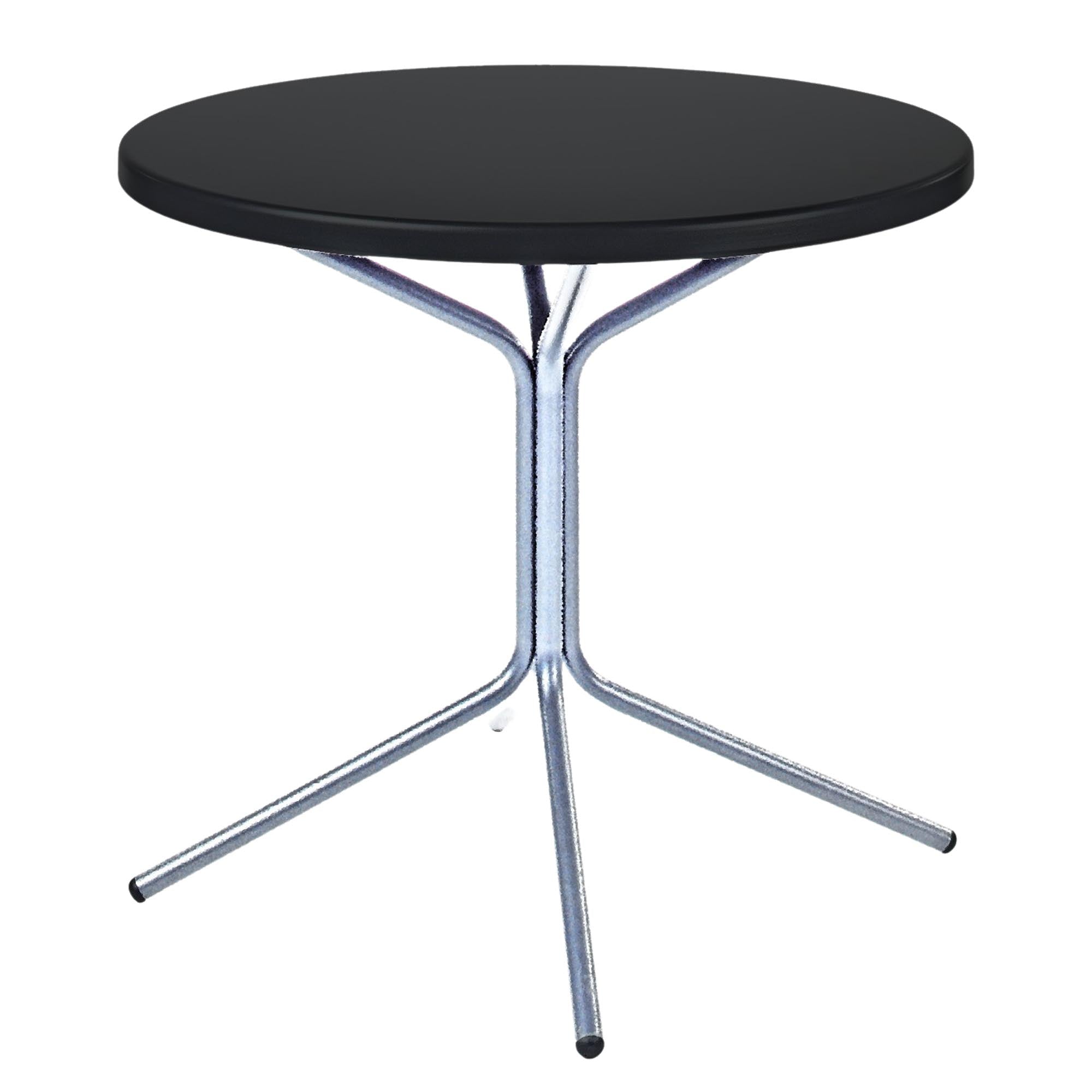 PIX Metall-Gartentisch ø80 / 72 in Schwarz präsentiert im Onlineshop von KAQTU Design AG. Gartentisch ist von Schaffner
