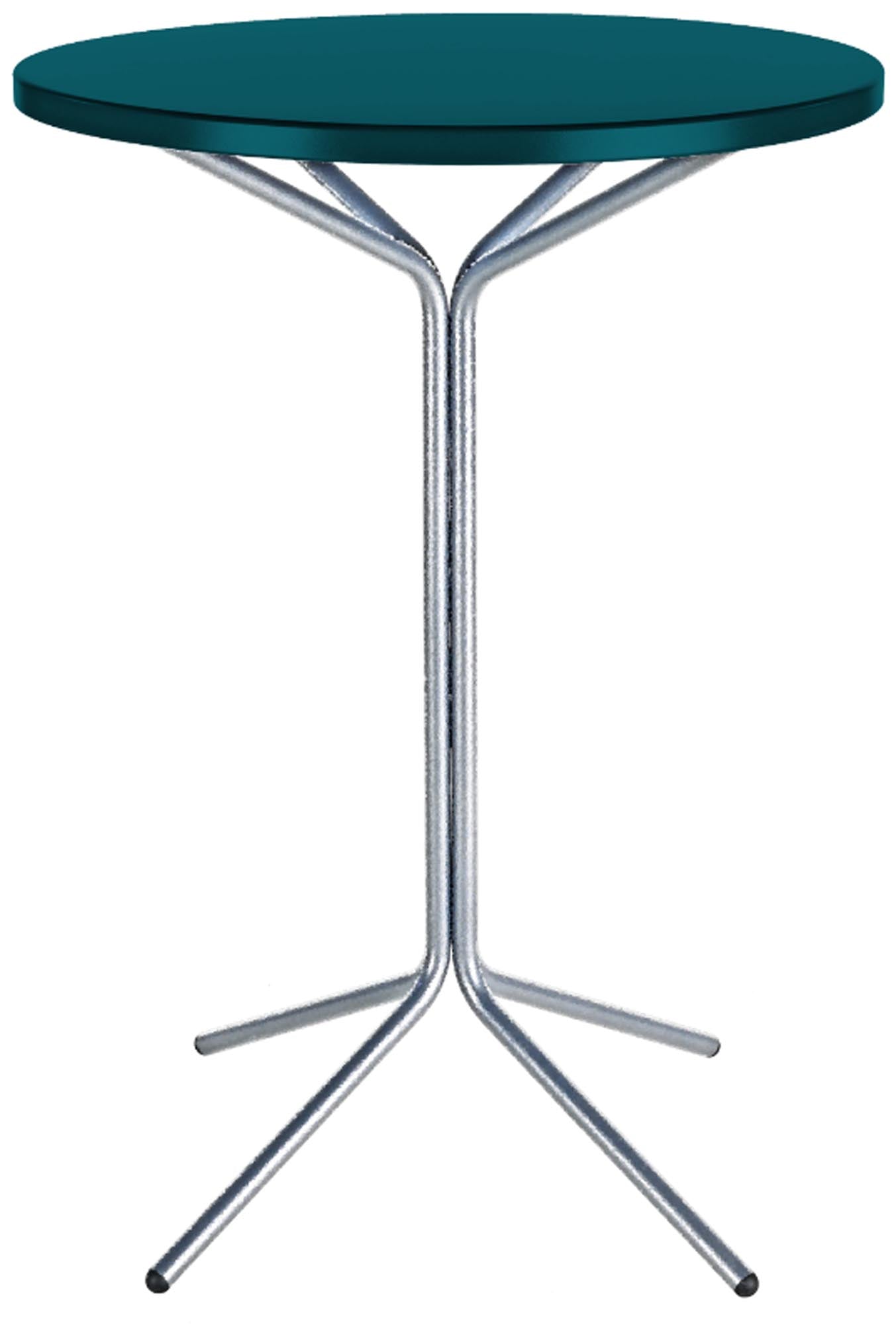 PIX Metall-Stehtisch Outdoor ø80 / 110 in Kaliblau präsentiert im Onlineshop von KAQTU Design AG. Hochtisch Outdoor ist von Schaffner