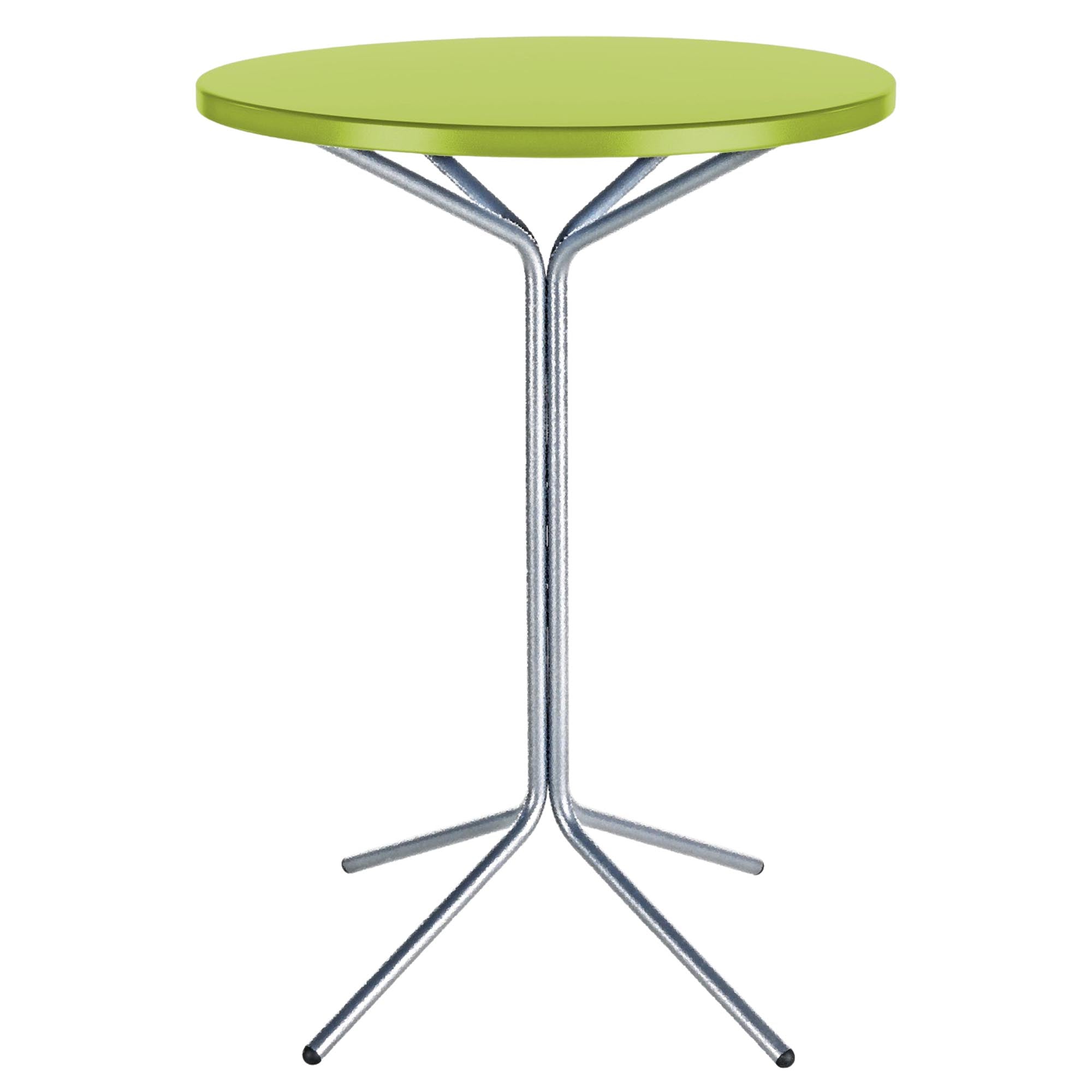 PIX Metall-Stehtisch Outdoor ø80 / 110 in Hellgrün präsentiert im Onlineshop von KAQTU Design AG. Hochtisch Outdoor ist von Schaffner