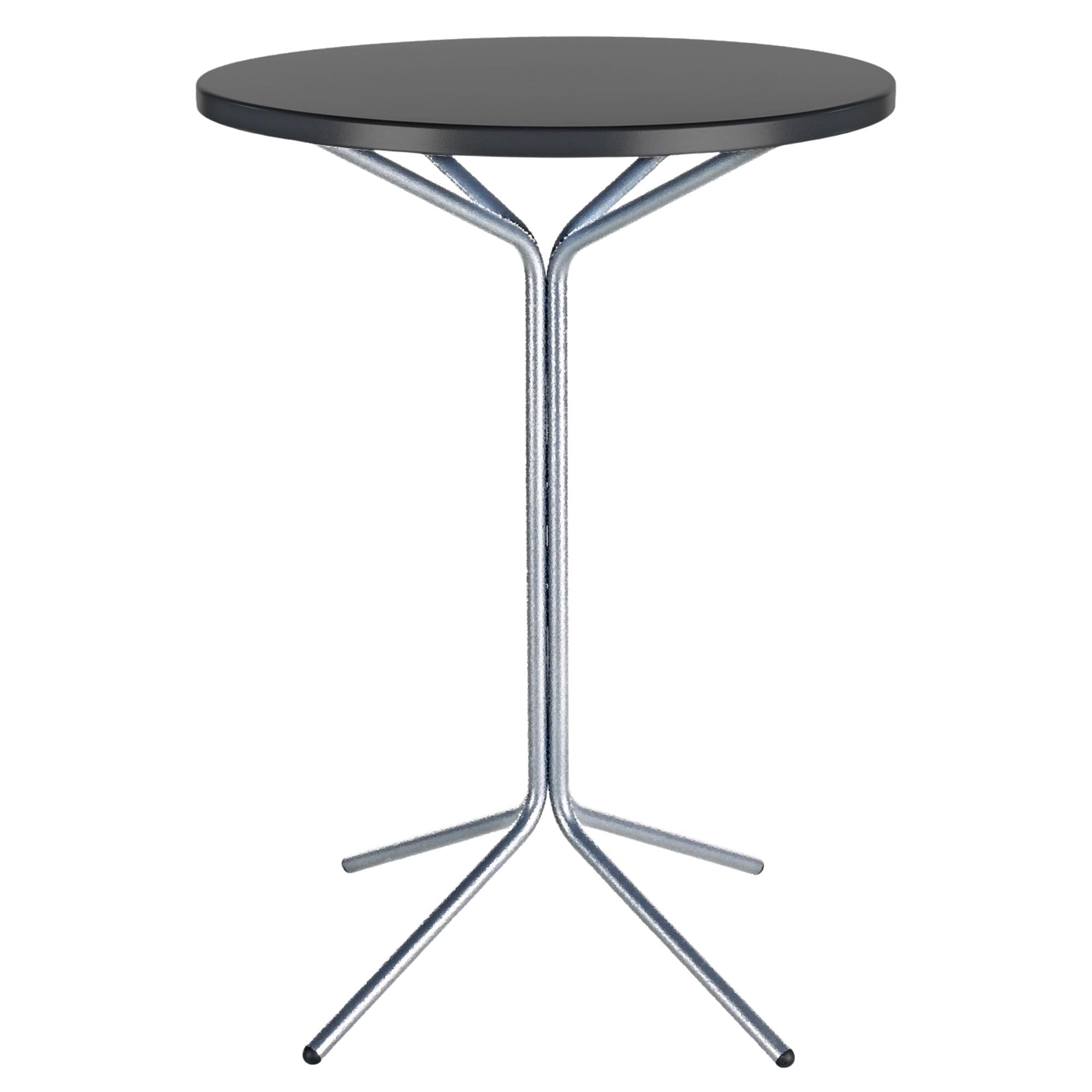 PIX Metall-Stehtisch Outdoor ø80 / 110 in Anthrazit präsentiert im Onlineshop von KAQTU Design AG. Hochtisch Outdoor ist von Schaffner
