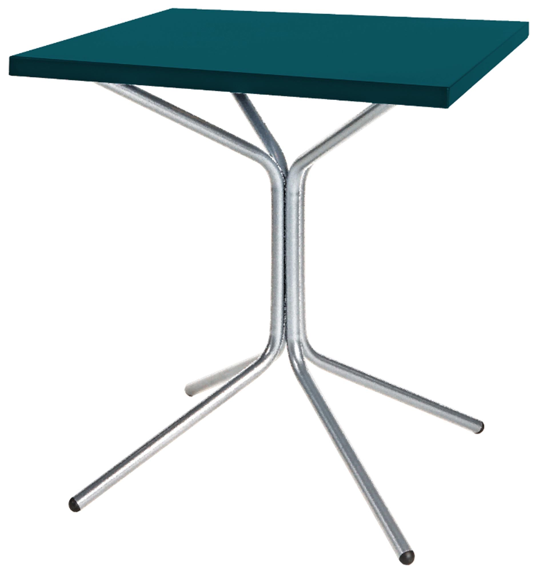 Eleganter PIX Metall-Gartentisch 70x70/72 von Schaffner – perfekt für gesellige Stunden im Freien, vereint Stil und Stabilität.